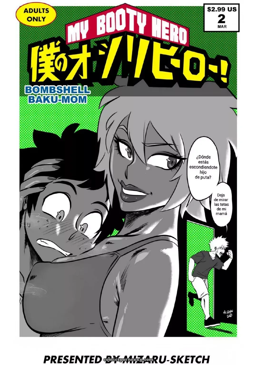 My Booty Hero_ Bombshell Baku-mom (Mizaru-sketch) - Página 1