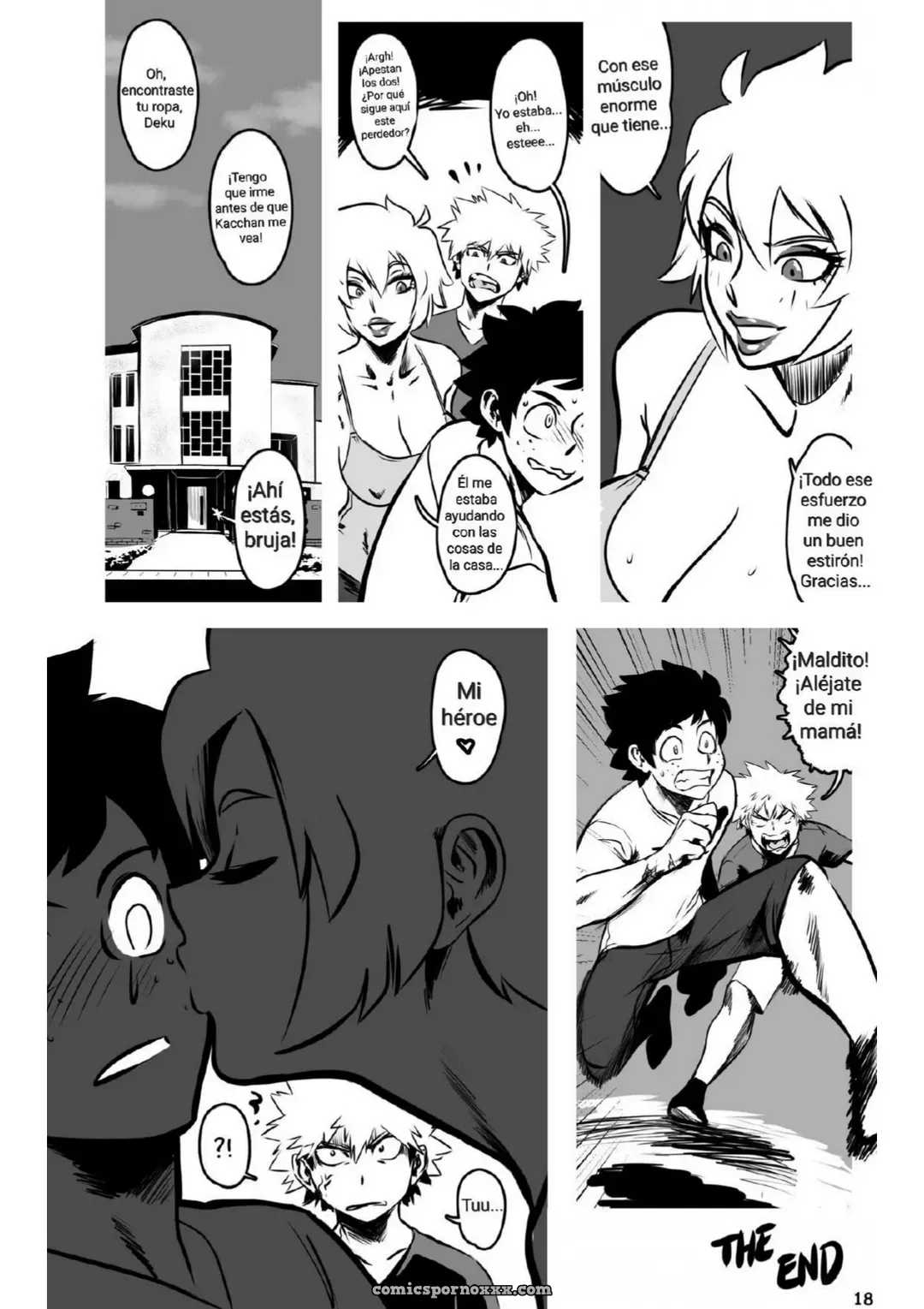 My Booty Hero_ Bombshell Baku-mom (Mizaru-sketch) - Página 19