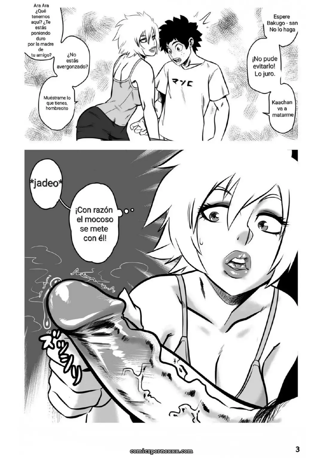 My Booty Hero_ Bombshell Baku-mom (Mizaru-sketch) - Página 4