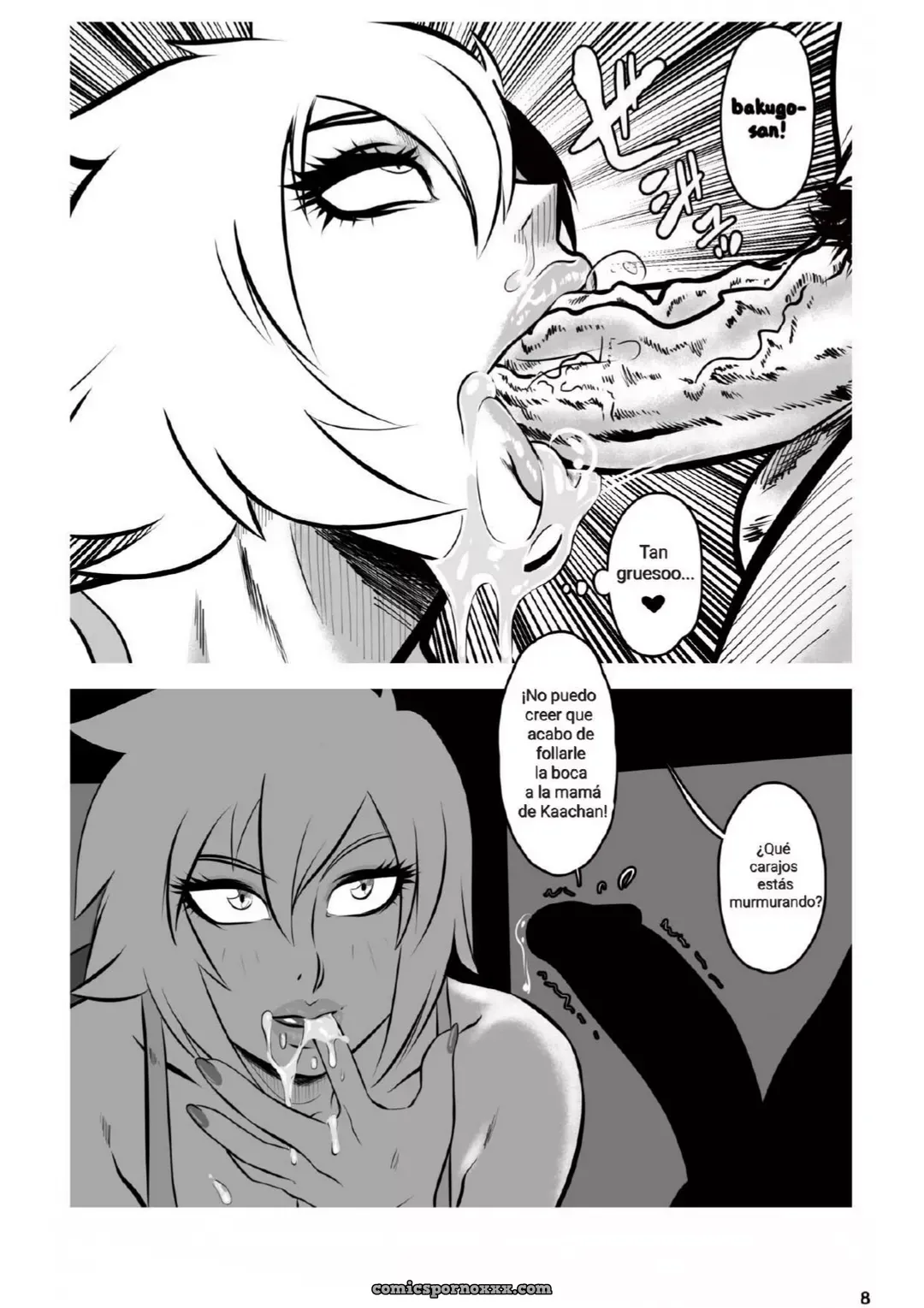 My Booty Hero_ Bombshell Baku-mom (Mizaru-sketch) - Página 9