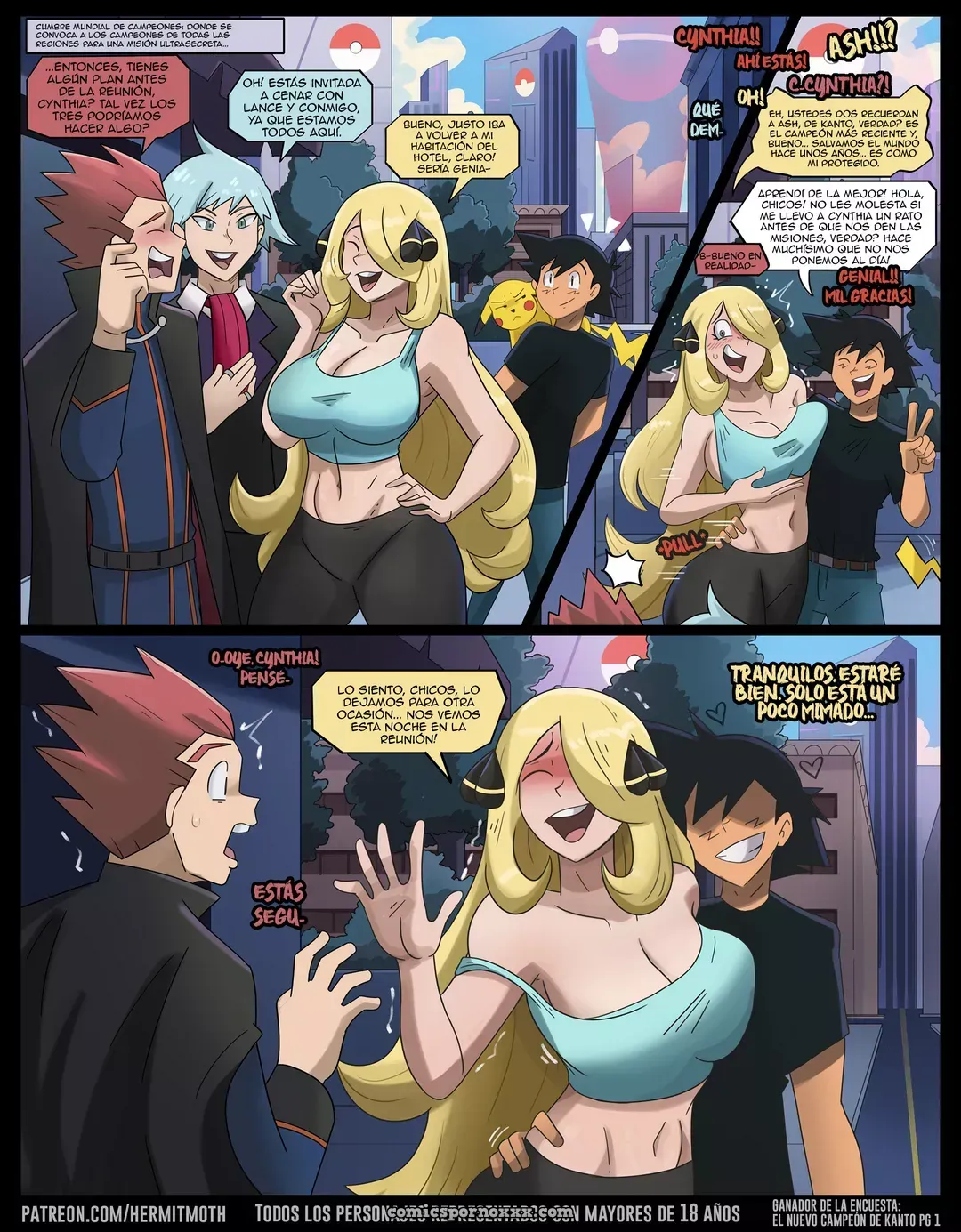 El Nuevo Campeon De Kanto (Hermit Moth) - Página 1