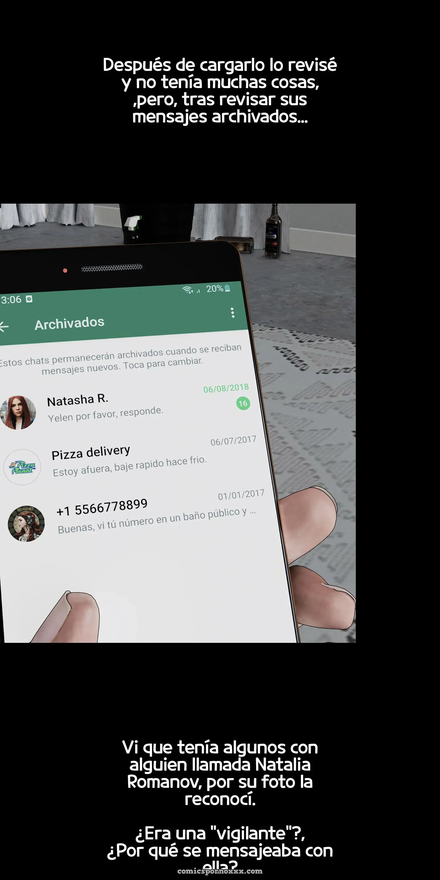 My Neighbor’s Widow #1 – Roseblue3d - Página 16