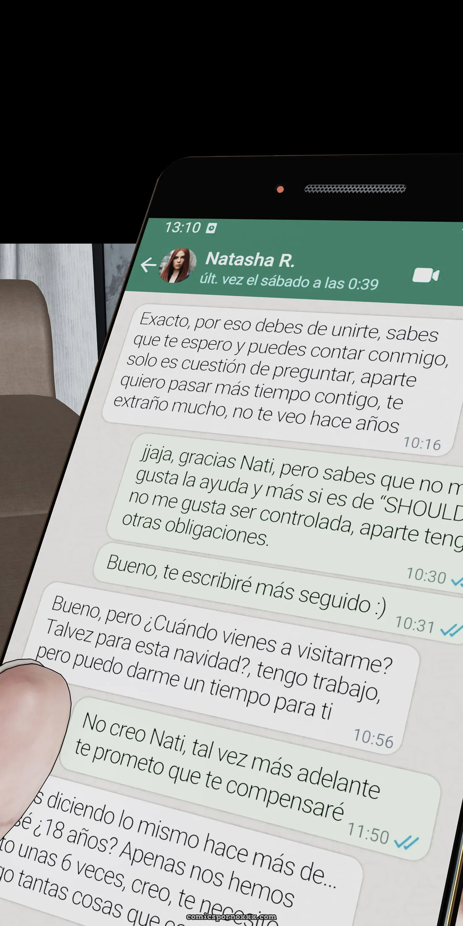 My Neighbor’s Widow #1 – Roseblue3d - Página 18