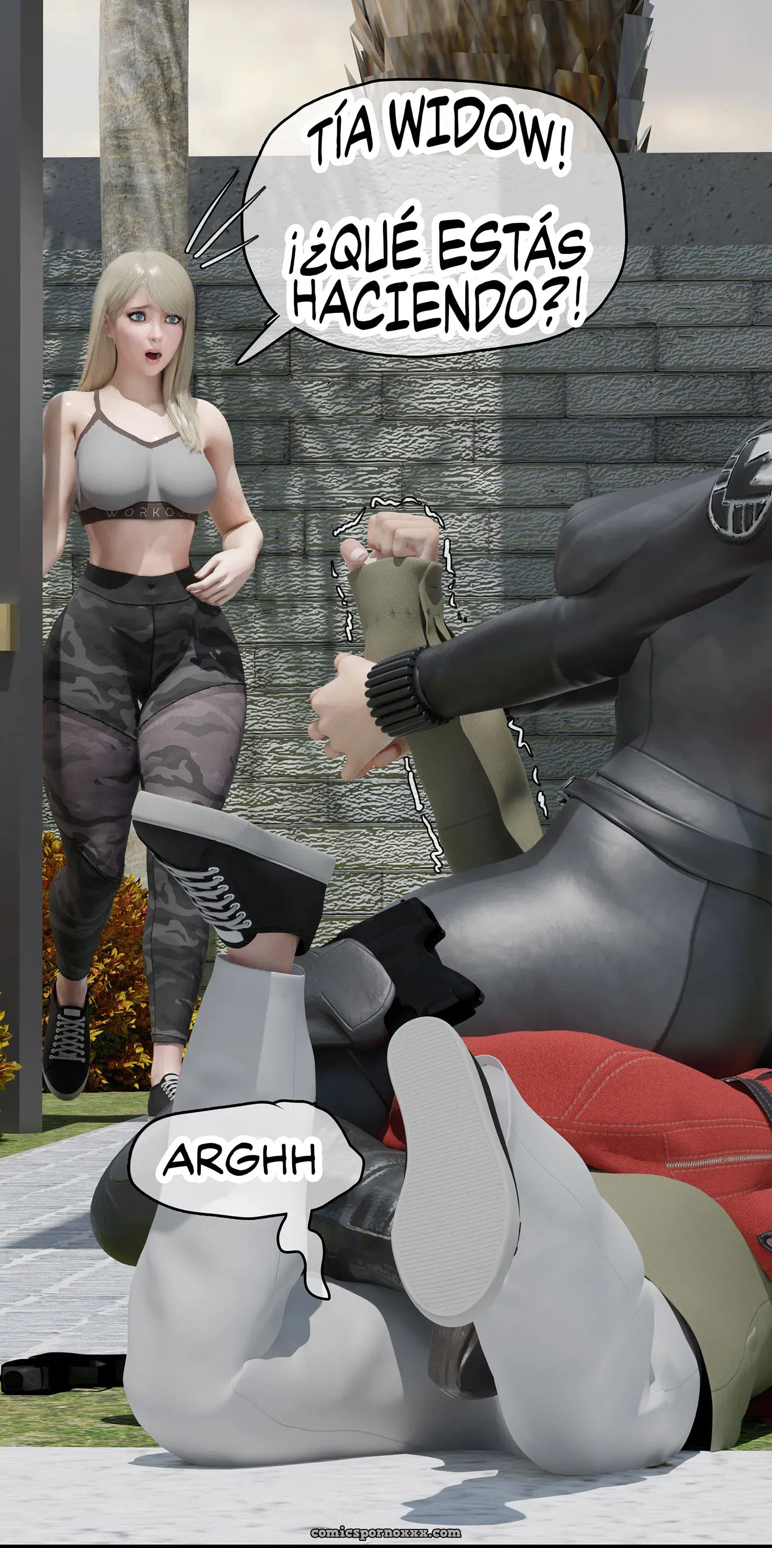 My Neighbor’s Widow #1 – Roseblue3d - Página 64