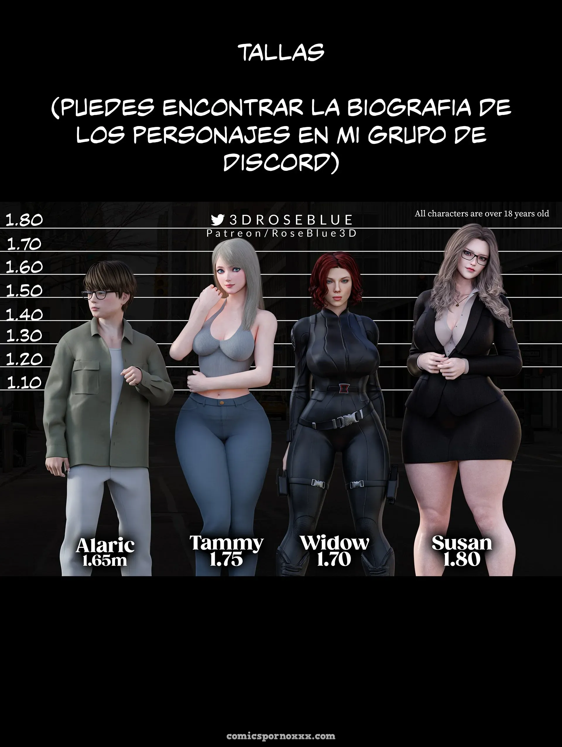 My Neighbor’s Widow #2 – Roseblue3d - Página 3