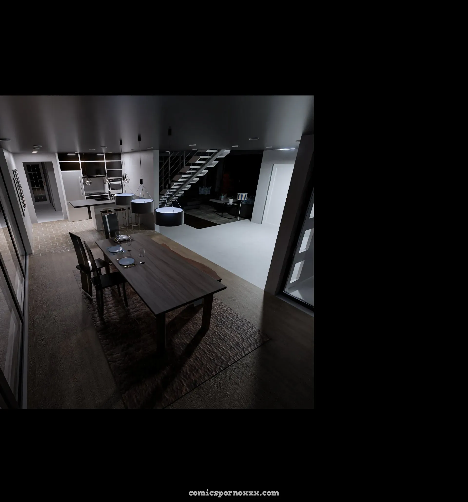 My Neighbor’s Widow #2 – Roseblue3d - Página 30