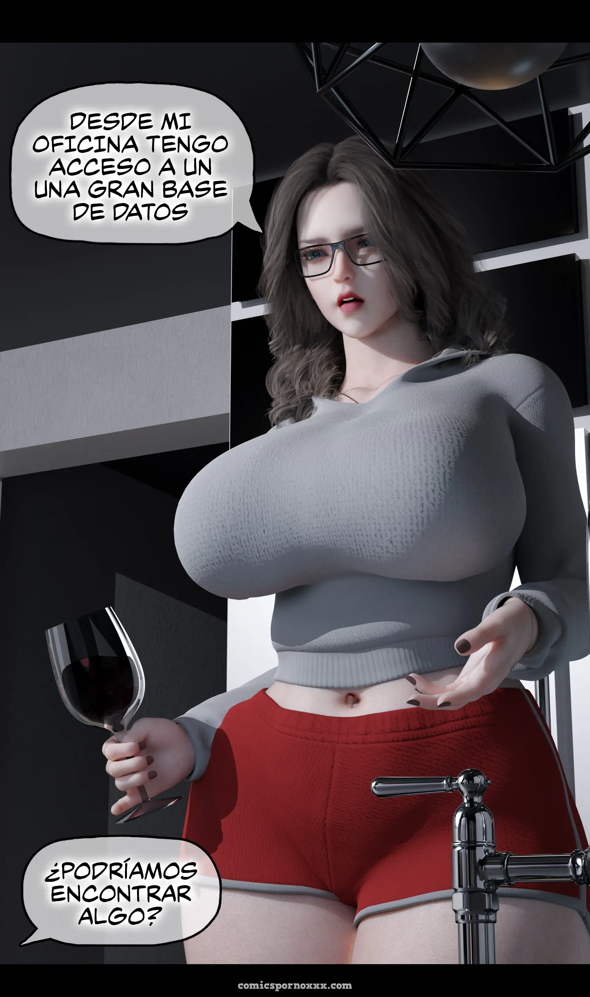 My Neighbor’s Widow #2 – Roseblue3d - Página 34