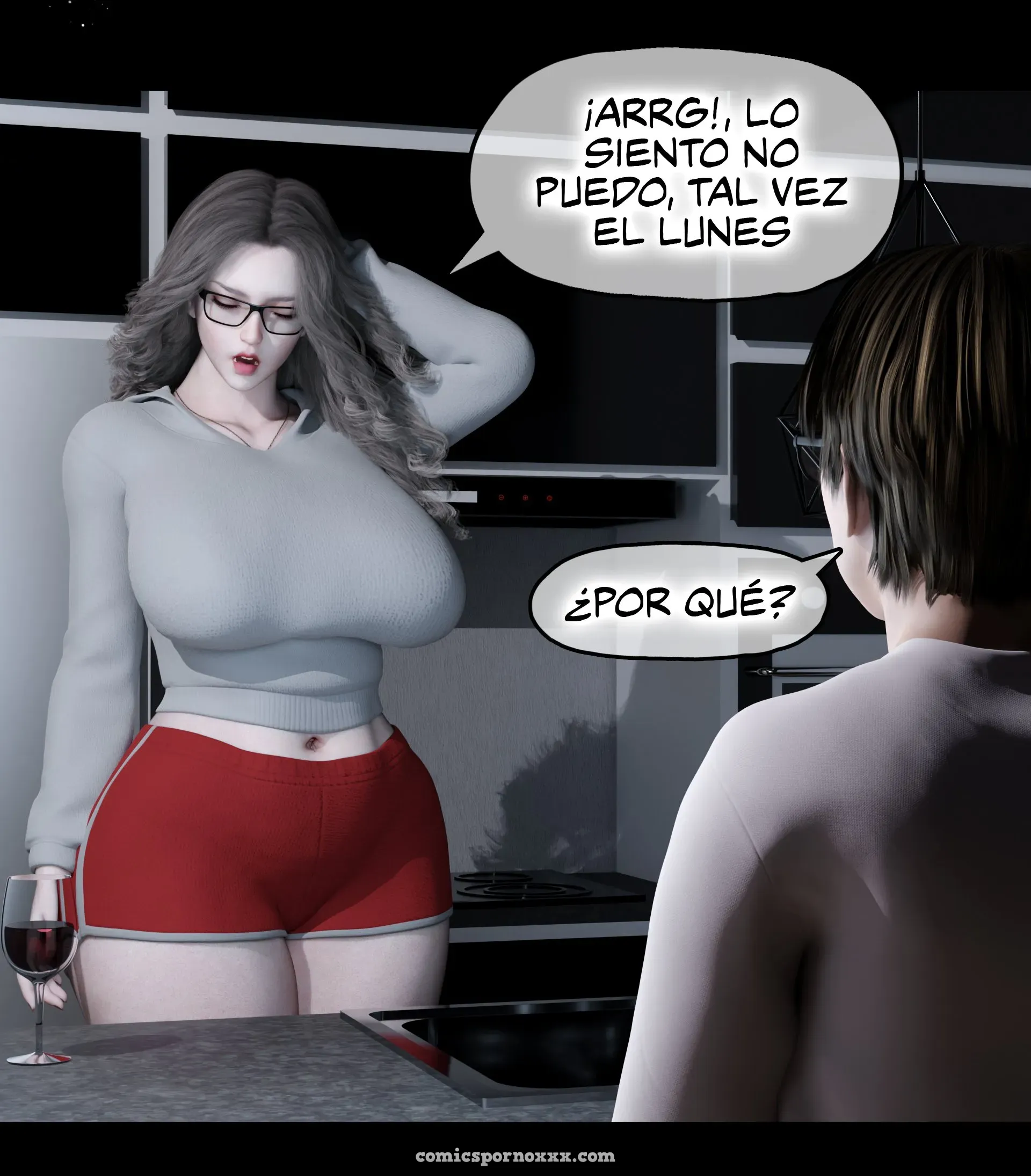 My Neighbor’s Widow #2 – Roseblue3d - Página 39