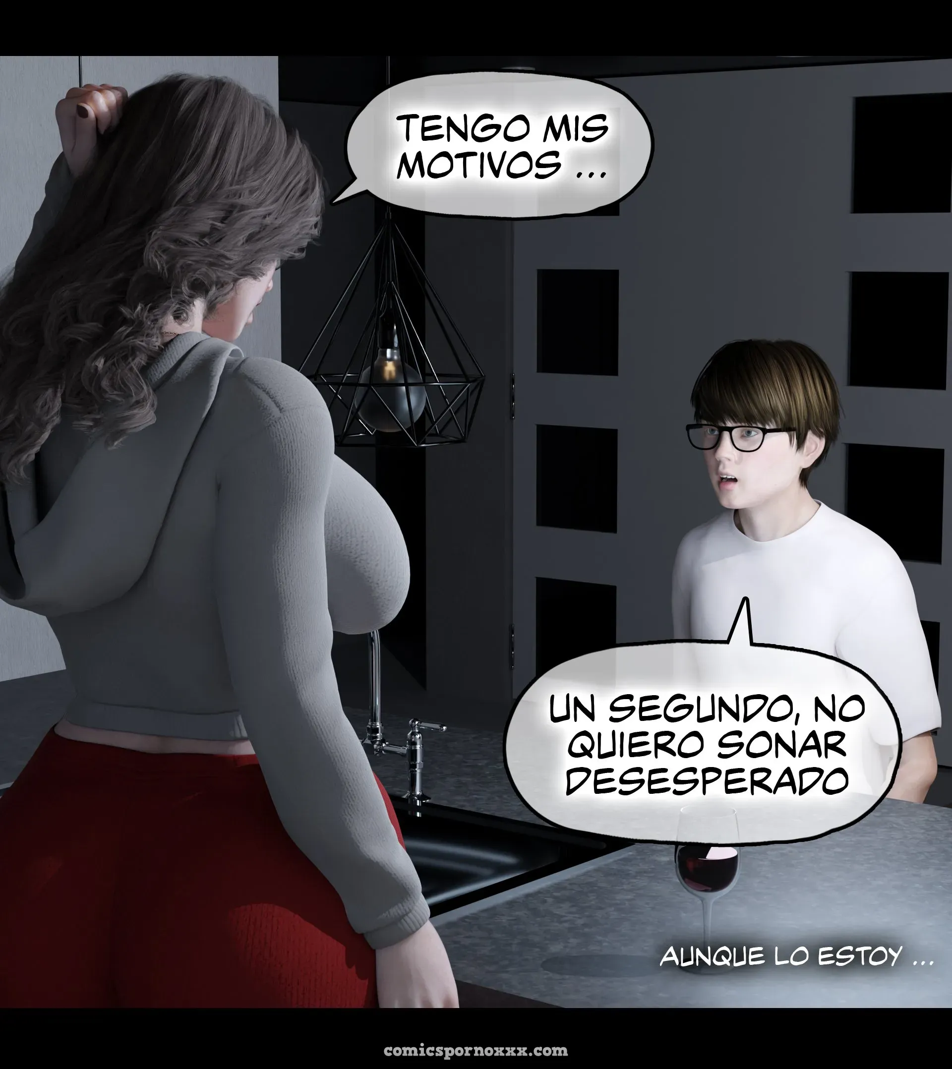 My Neighbor’s Widow #2 – Roseblue3d - Página 40