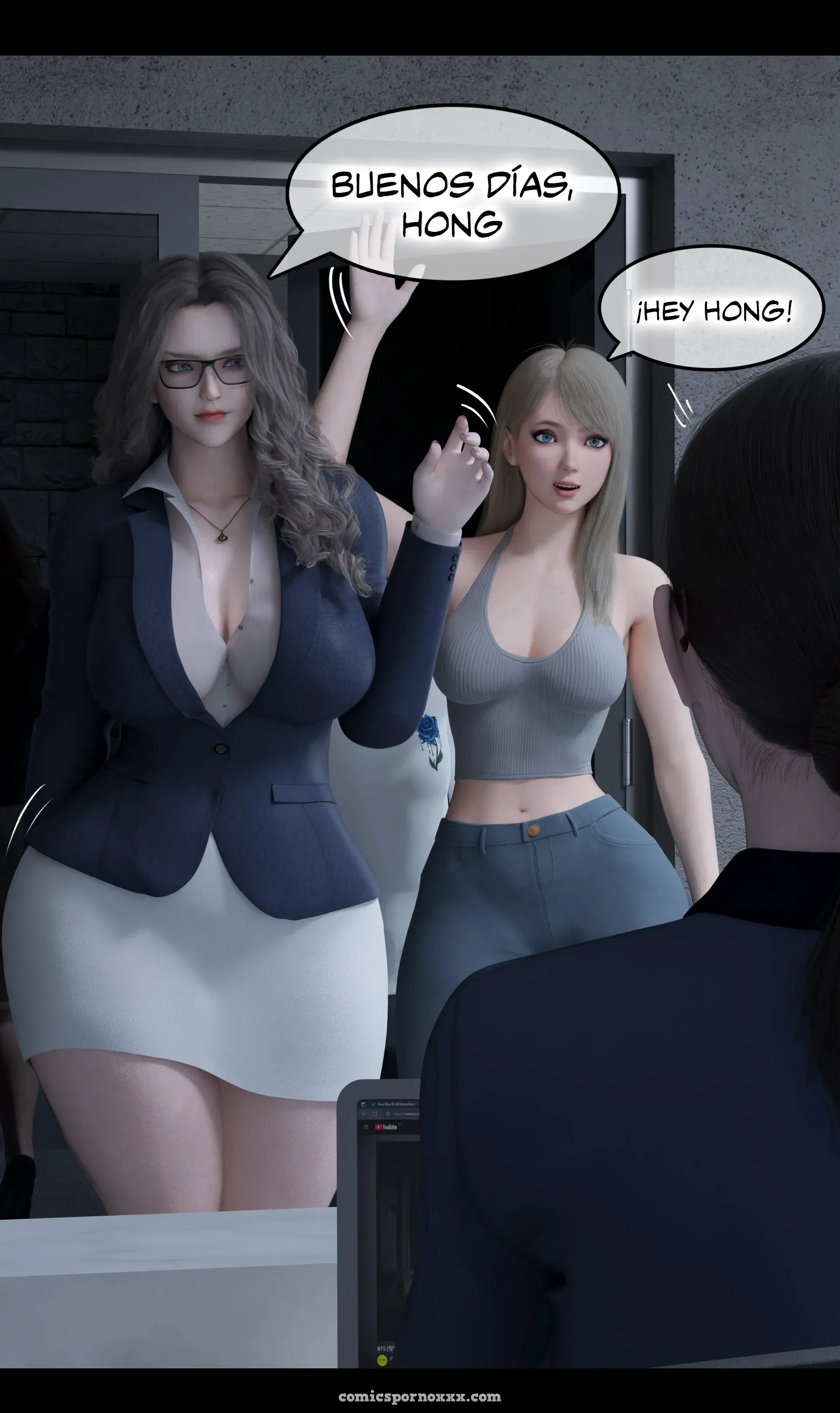 My Neighbor’s Widow #2 – Roseblue3d - Página 70