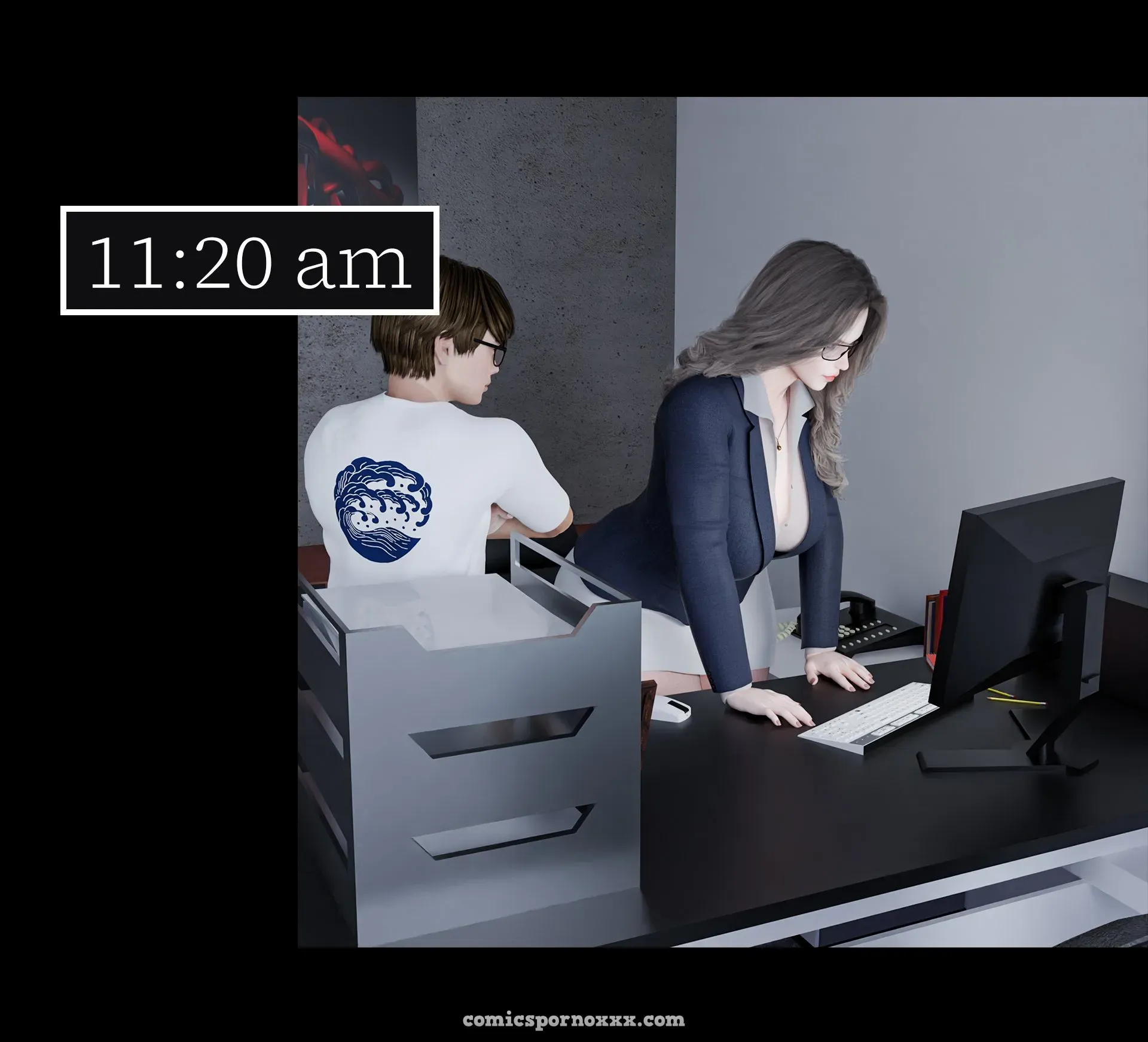 My Neighbor’s Widow #2 – Roseblue3d - Página 85