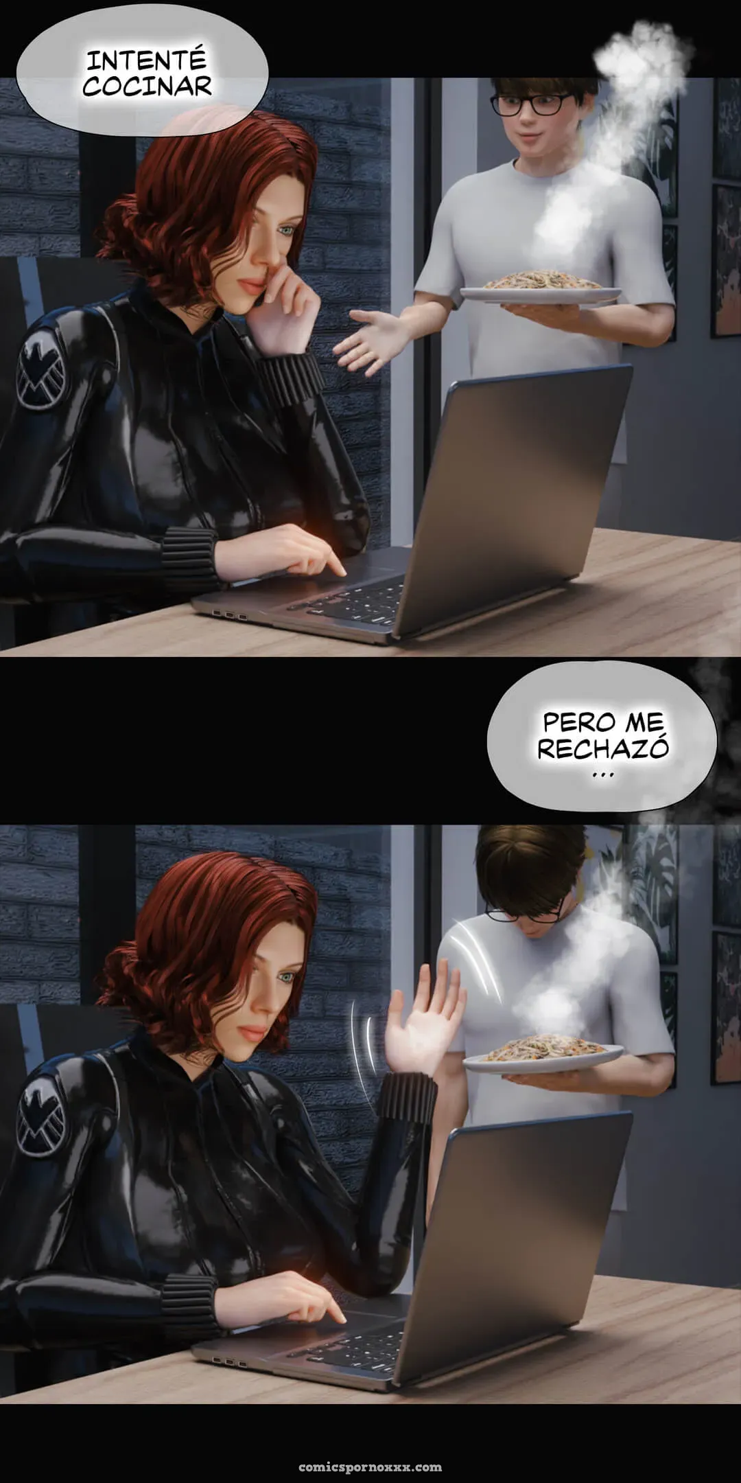 My Neighbor’s Widow #4 – Roseblue3d - Página 24