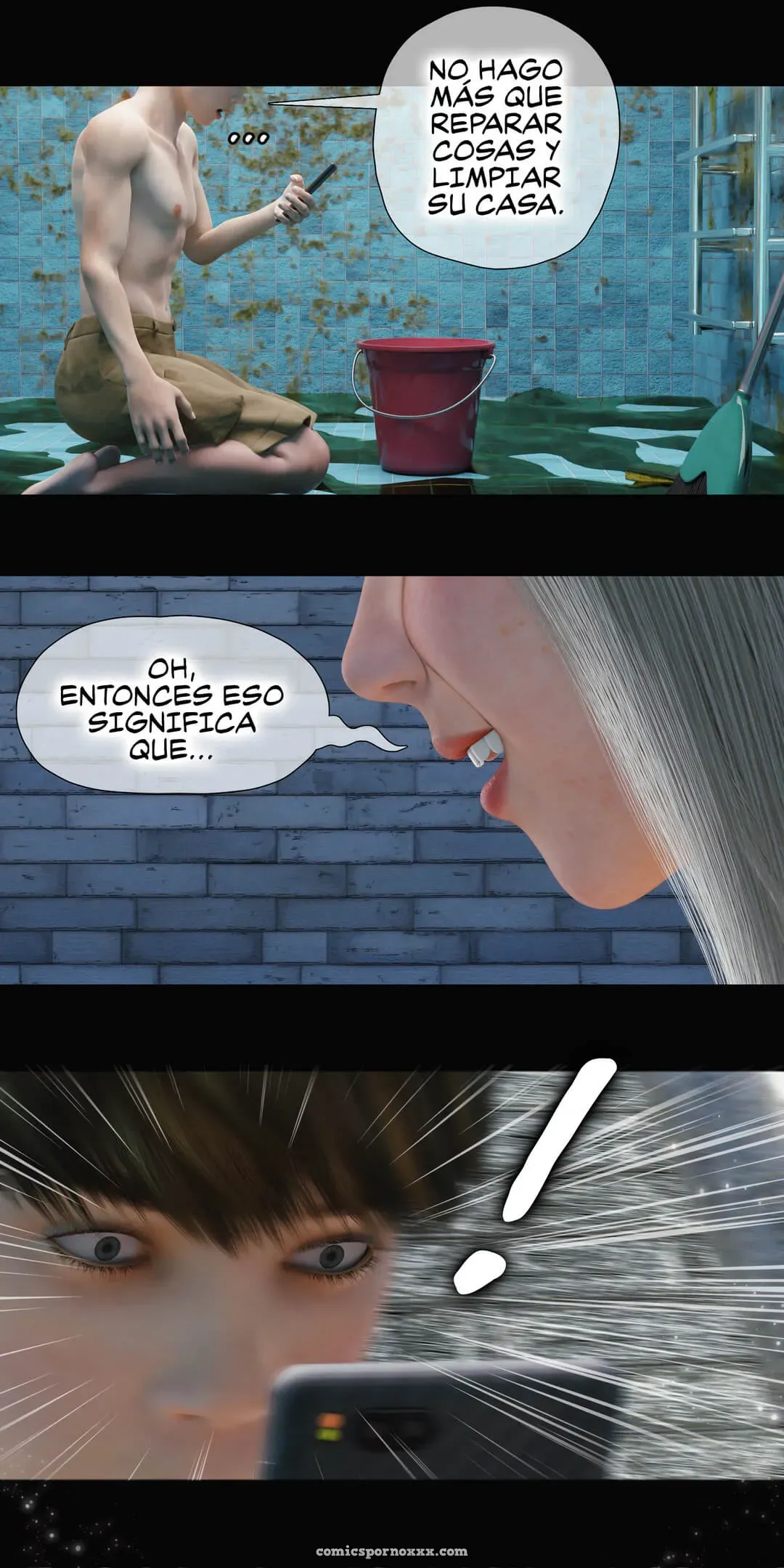 My Neighbor’s Widow #4 – Roseblue3d - Página 33