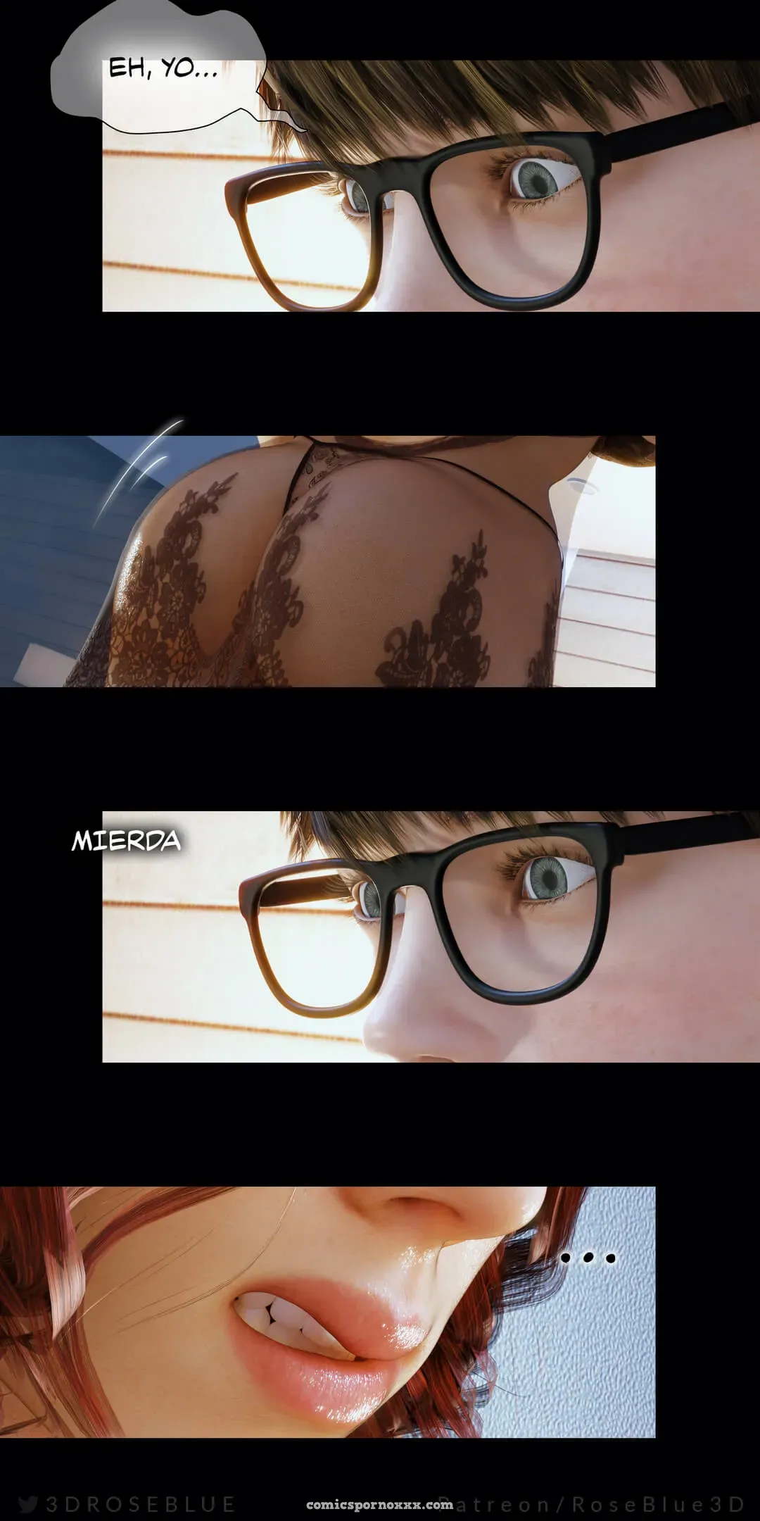 My Neighbor’s Widow #4 – Roseblue3d - Página 55