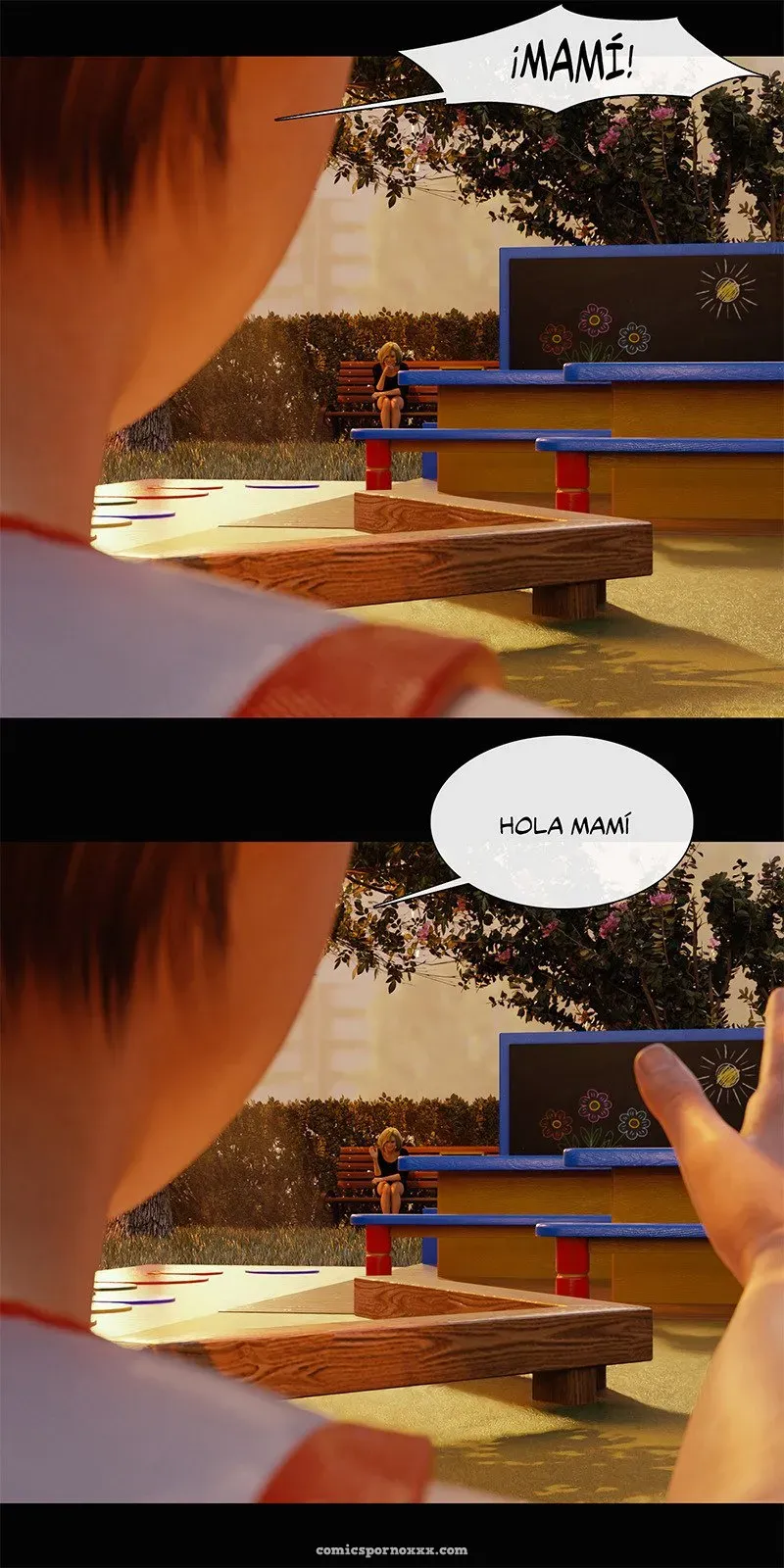 My Neighbor’s Widow #5 – Roseblue3d - Página 4