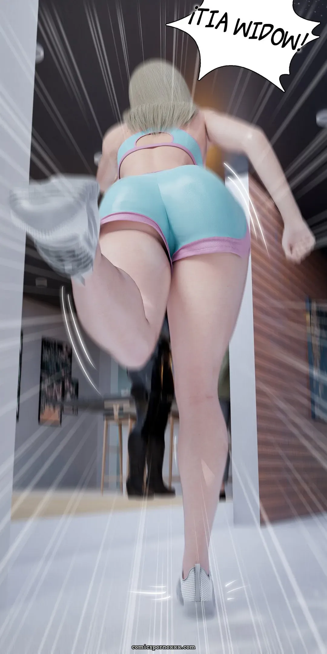 My Neighbor’s Widow #5 – Roseblue3d - Página 55