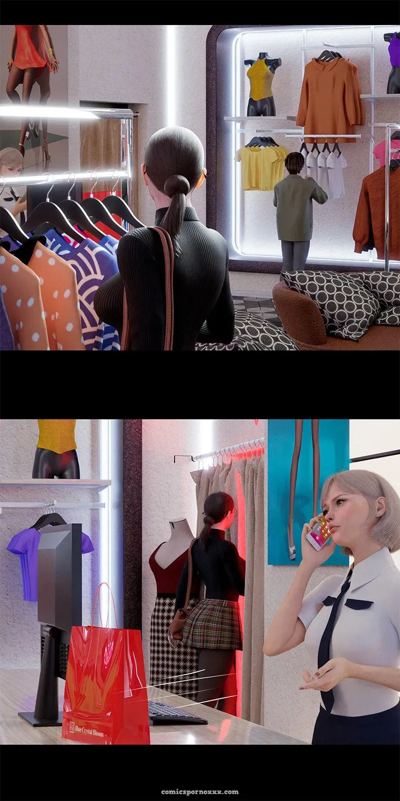 My Neighbor’s Widow #5 – Roseblue3d - Página 85