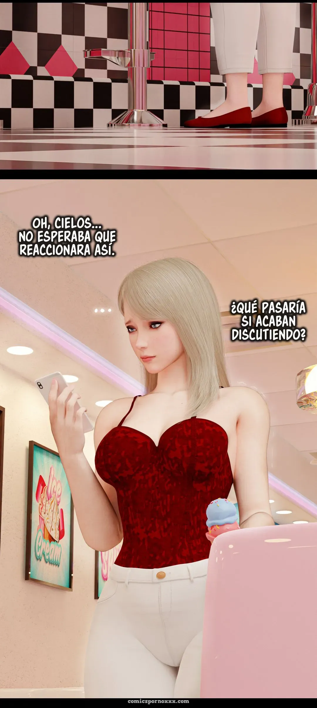 My Neighbor’s Widow #6 – Roseblue3d - Página 7