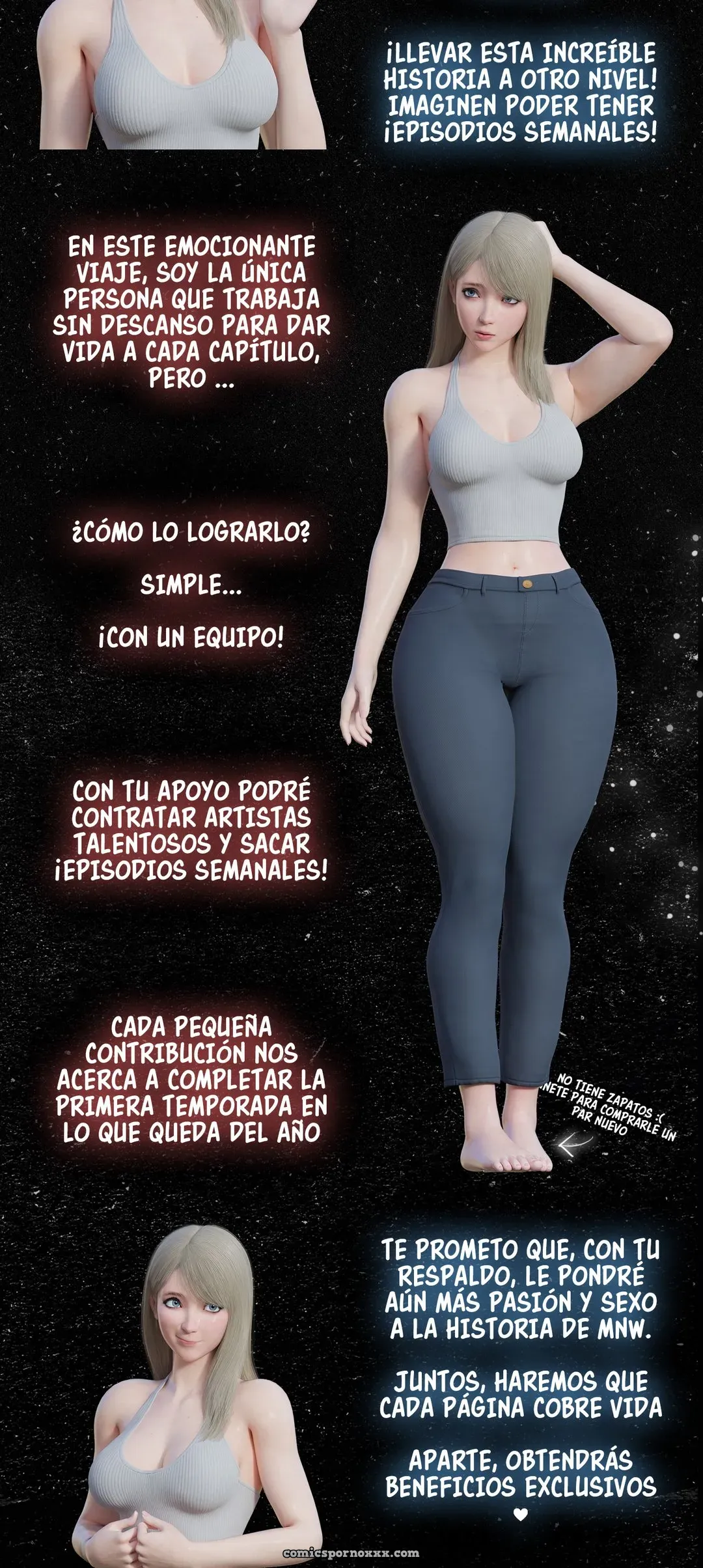 My Neighbor’s Widow #6 – Roseblue3d - Página 90