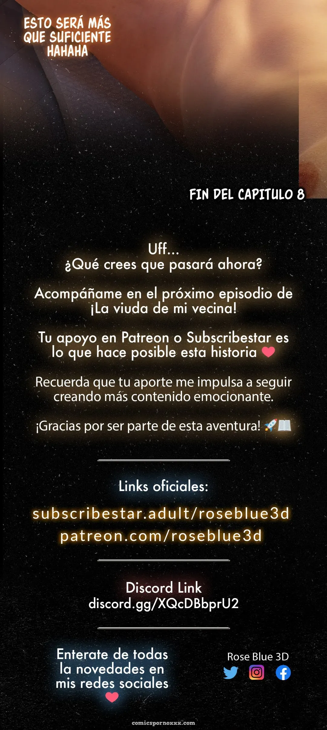 My Neighbor’s Widow #8 – Roseblue3d - Página 113