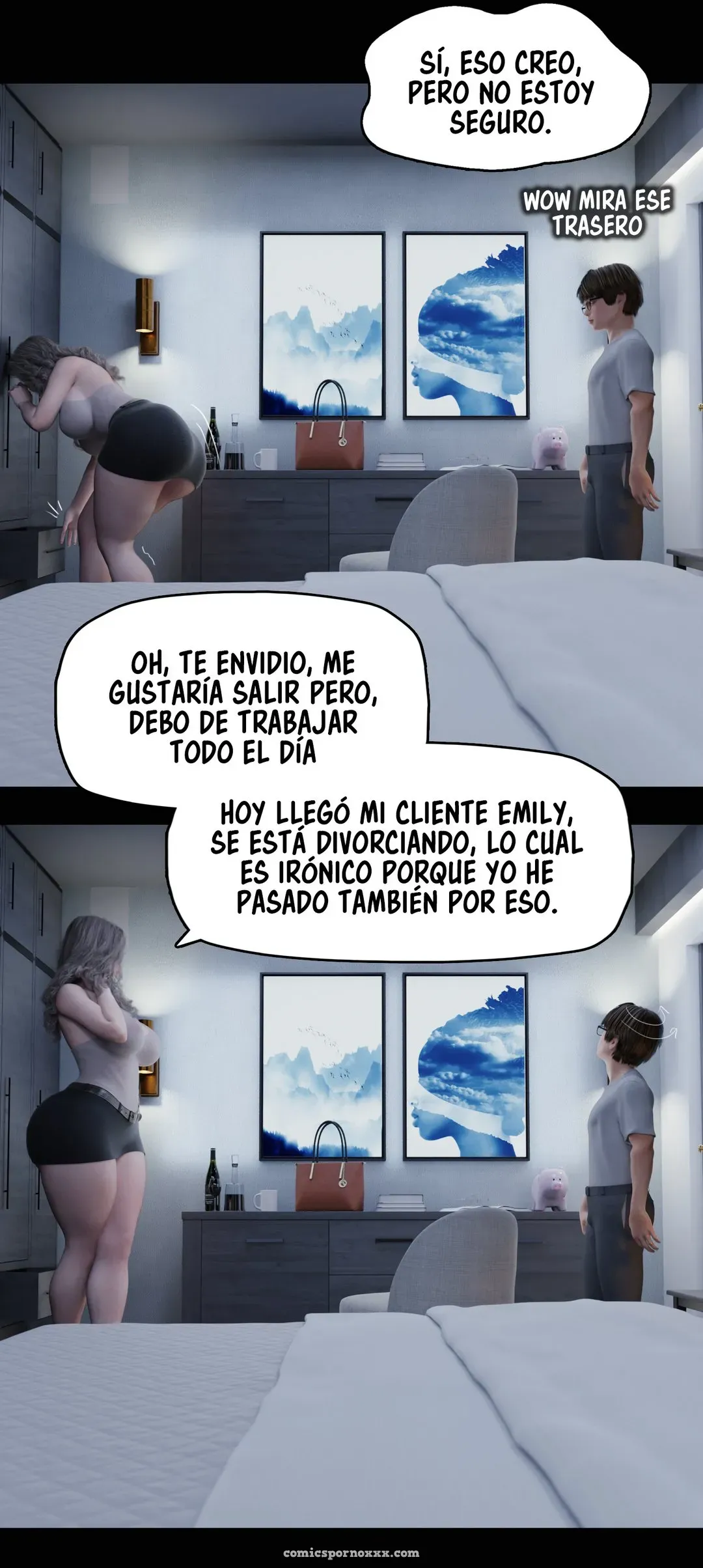 My Neighbor’s Widow #8 – Roseblue3d - Página 21