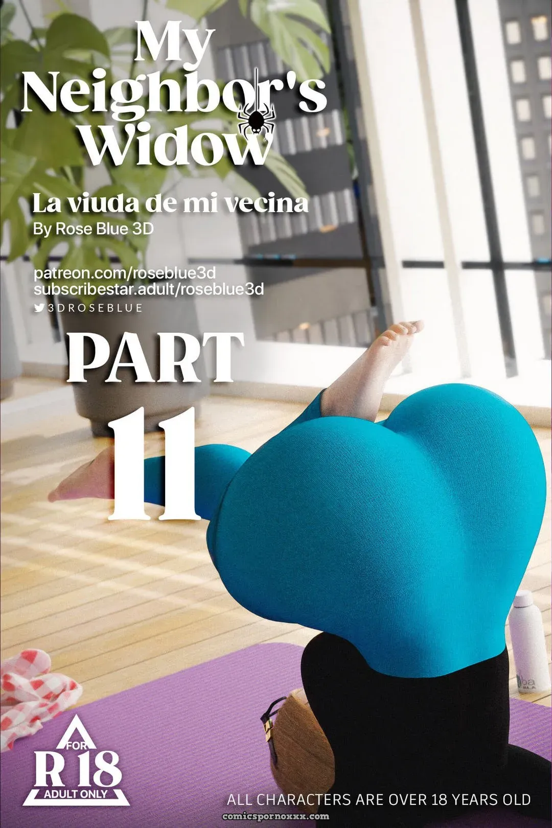 My Neighbor’s Widow #11 – Roseblue3d - Página 1