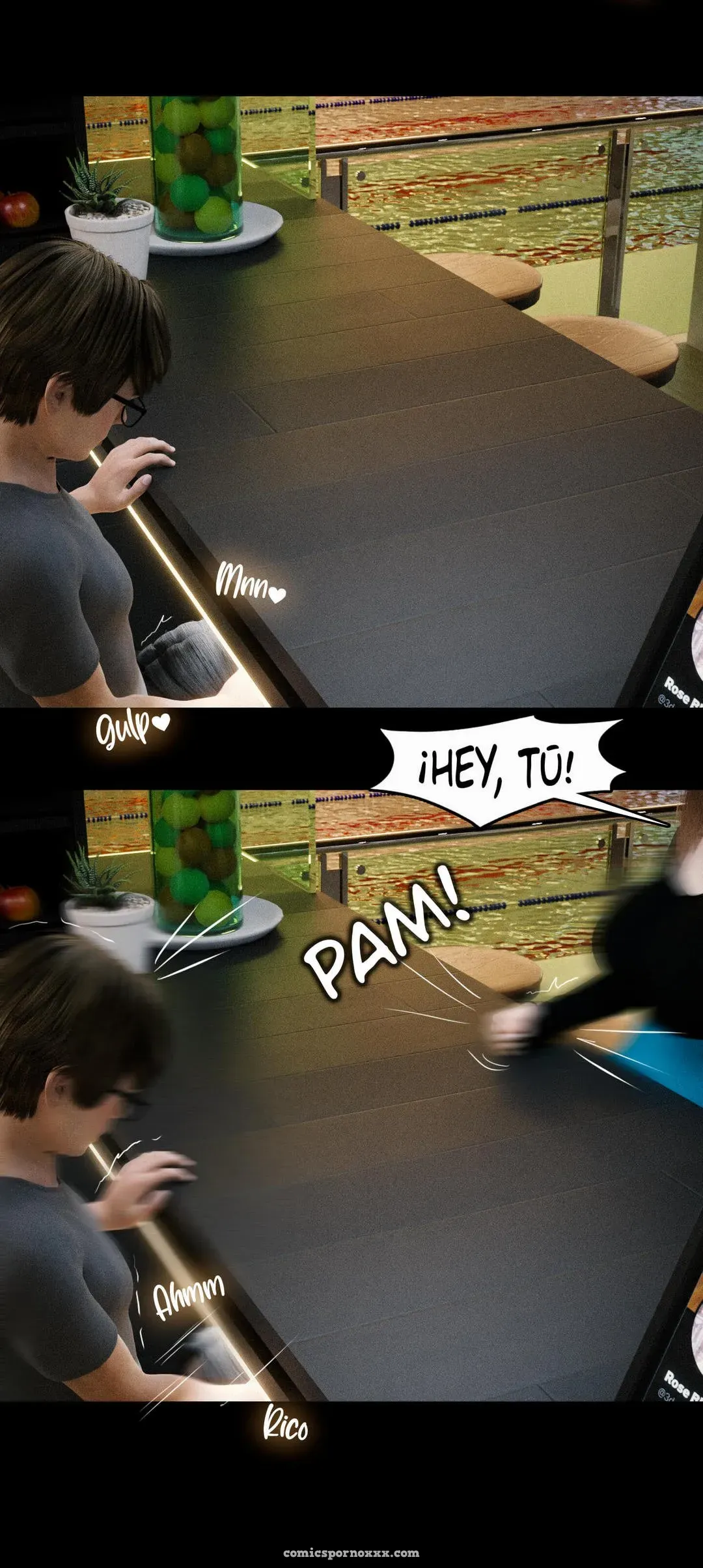 My Neighbor’s Widow #11 – Roseblue3d - Página 93