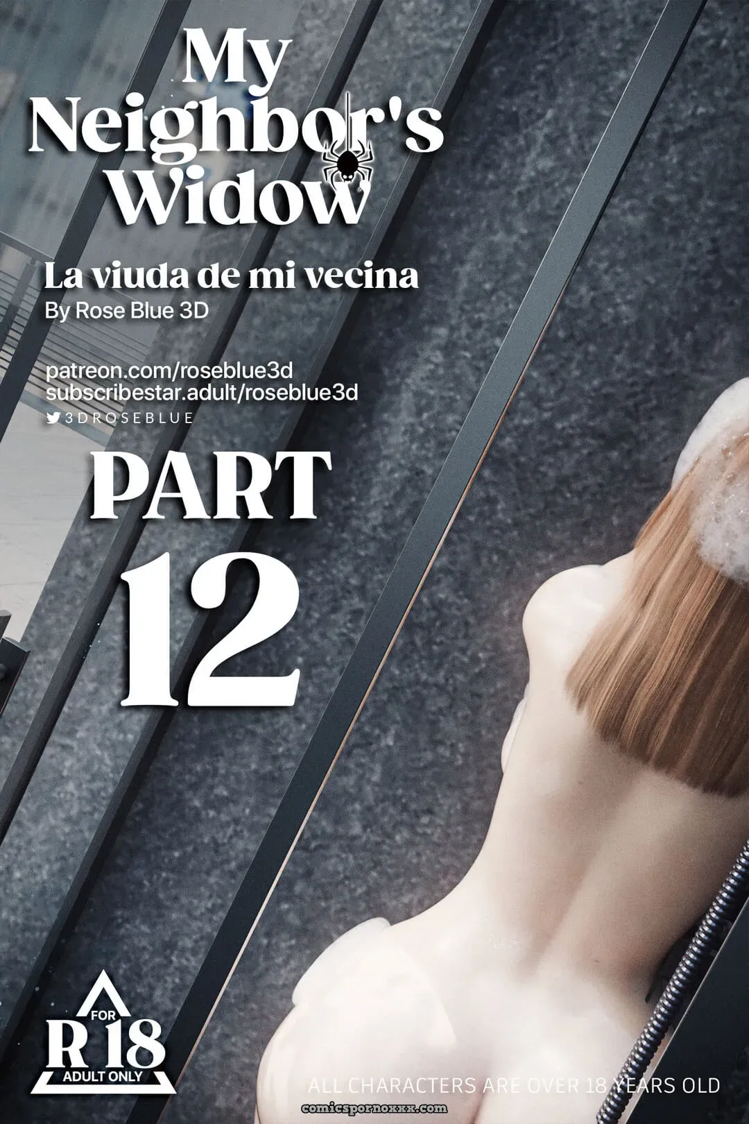 My Neighbor’s Widow #12 – Roseblue3d - Página 1