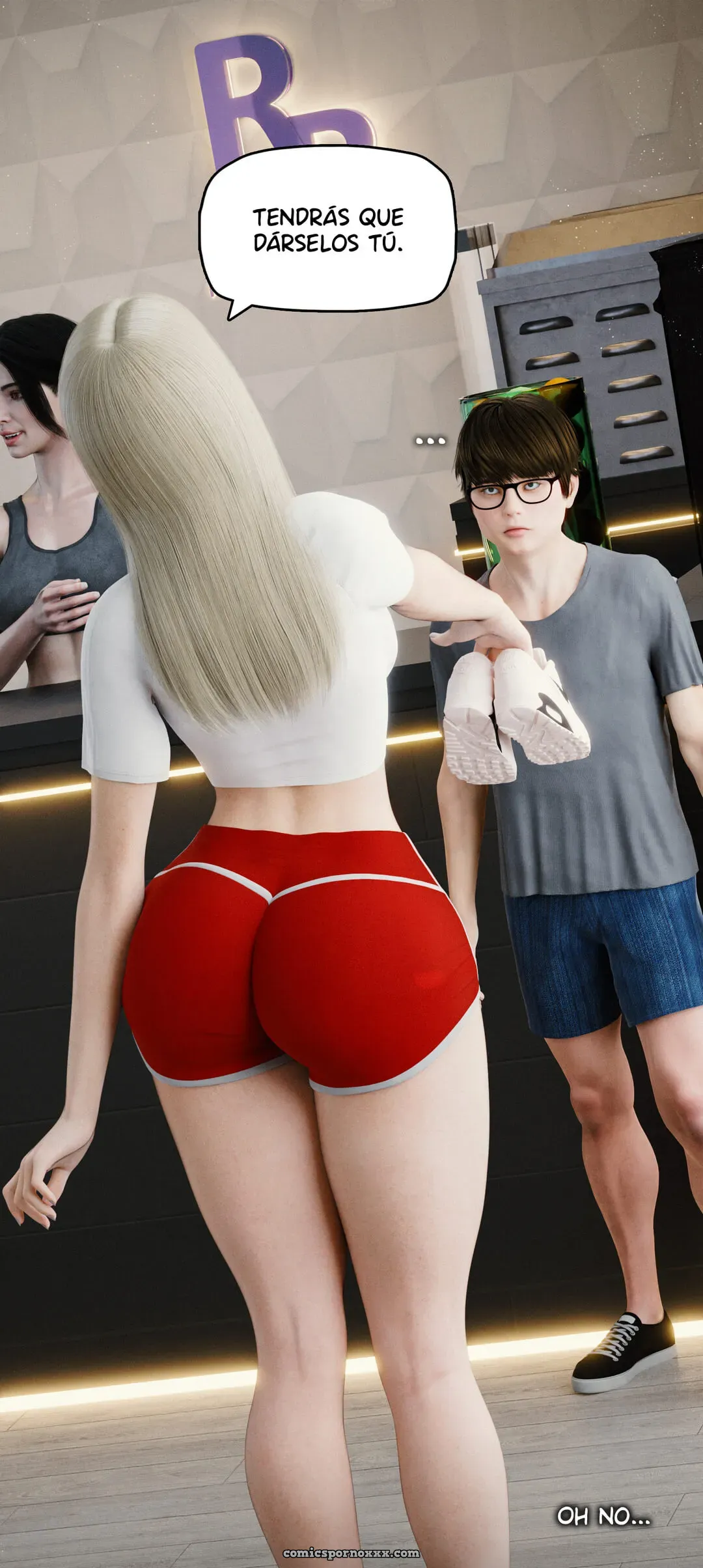 My Neighbor’s Widow #12 – Roseblue3d - Página 105