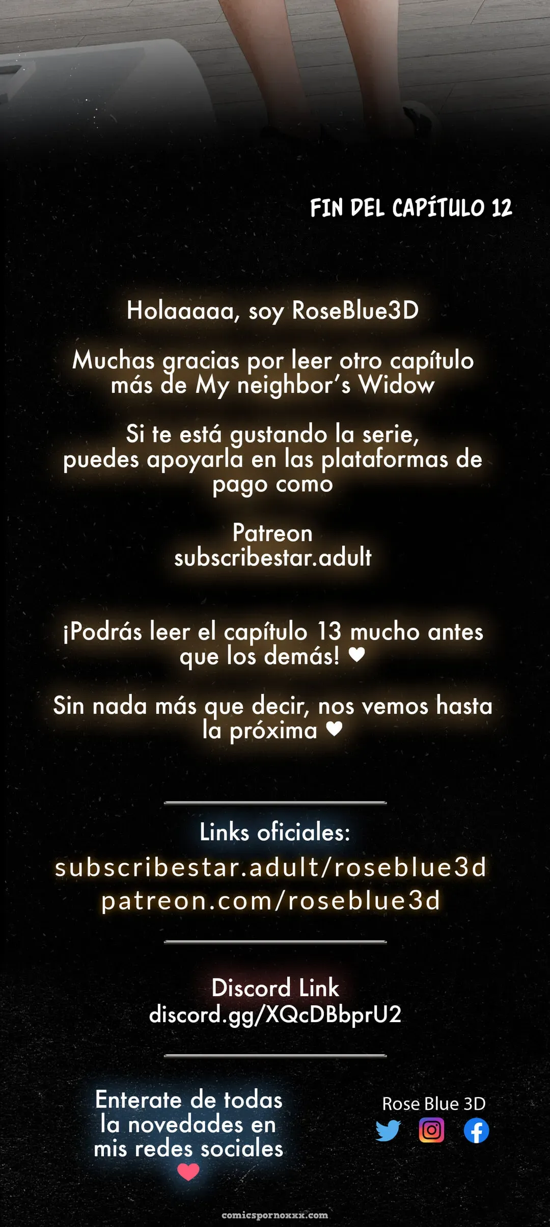 My Neighbor’s Widow #12 – Roseblue3d - Página 106