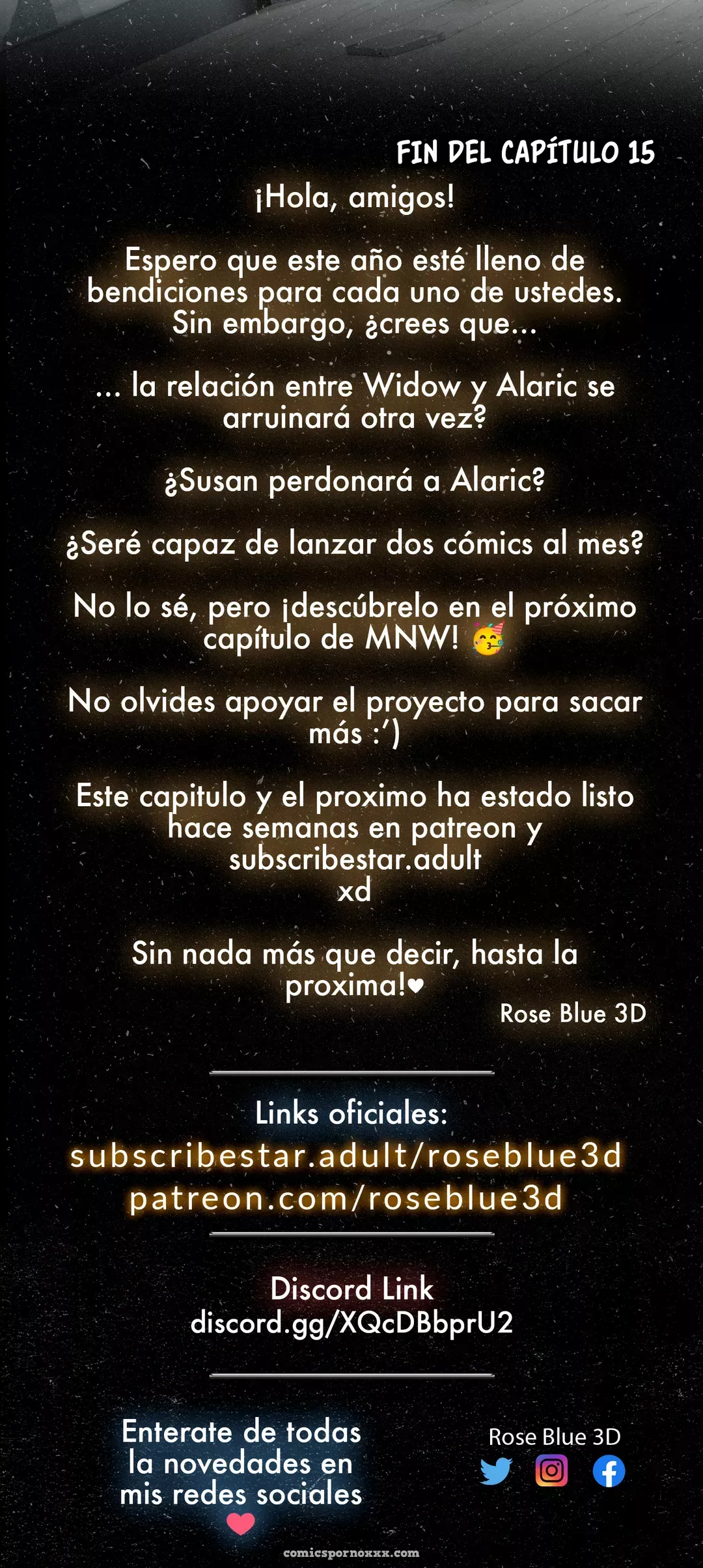 My Neighbor’s Widow #15 – Roseblue3d - Página 109