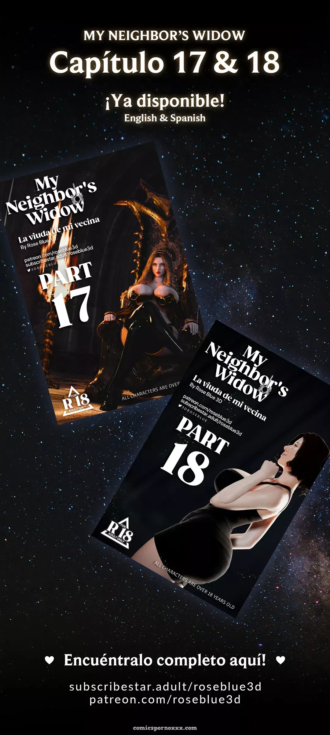 My Neighbor’s Widow #16 – Roseblue3d - Página 96