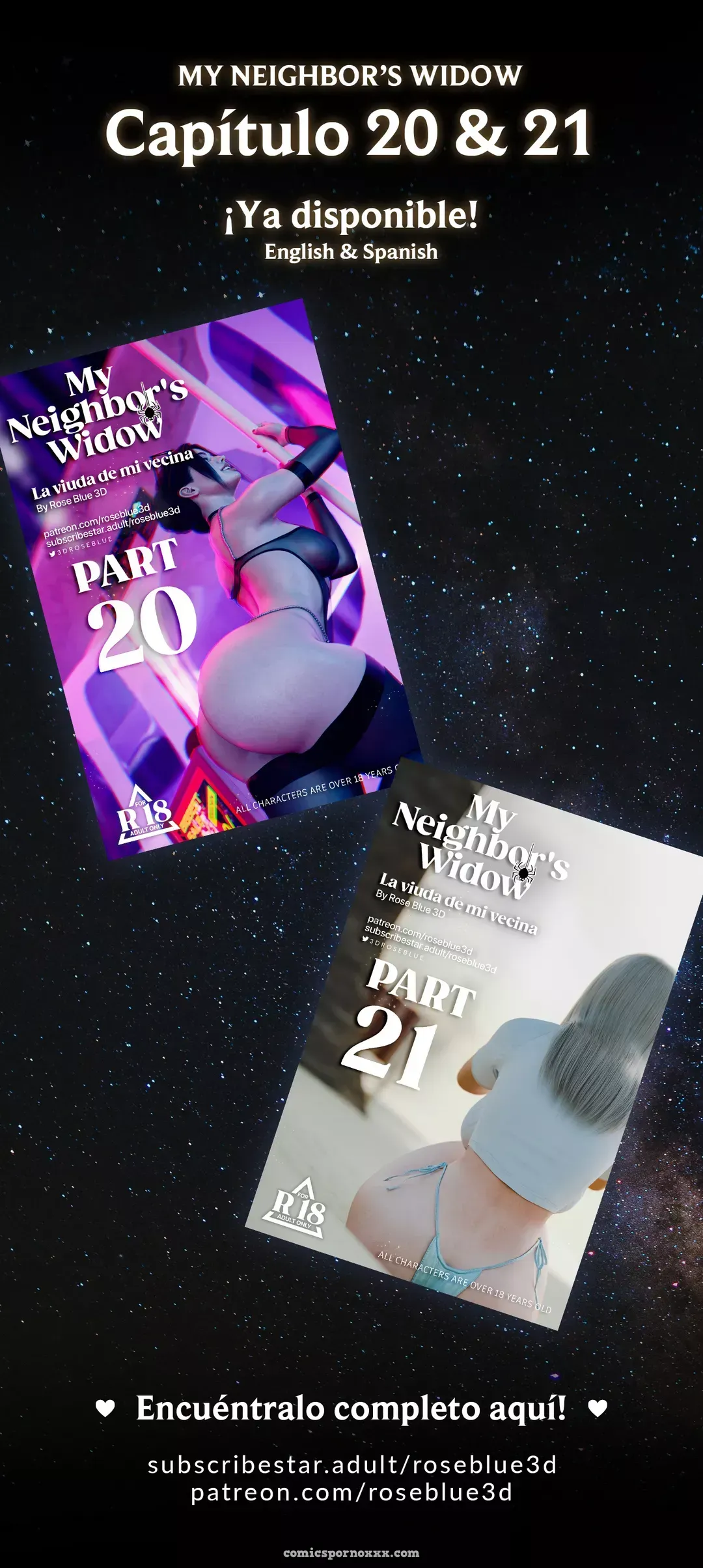 My Neighbor’s Widow #19 – Roseblue3d - Página 143