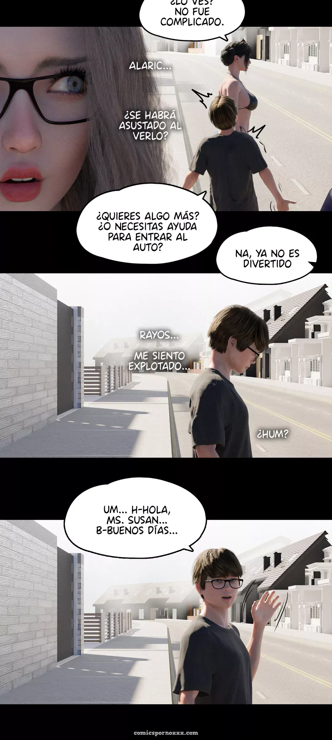 My Neighbor’s Widow #19 – Roseblue3d - Página 32