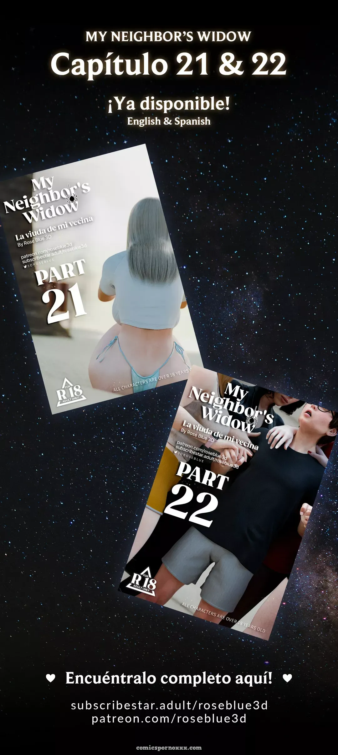 My Neighbor’s Widow #20 – Roseblue3d - Página 92