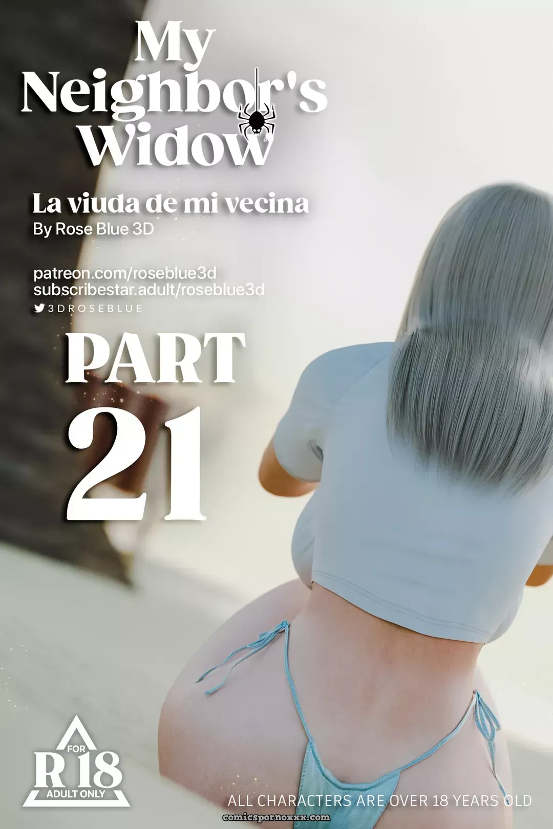 My Neighbor’s Widow #21 – Roseblue3d - Página 1