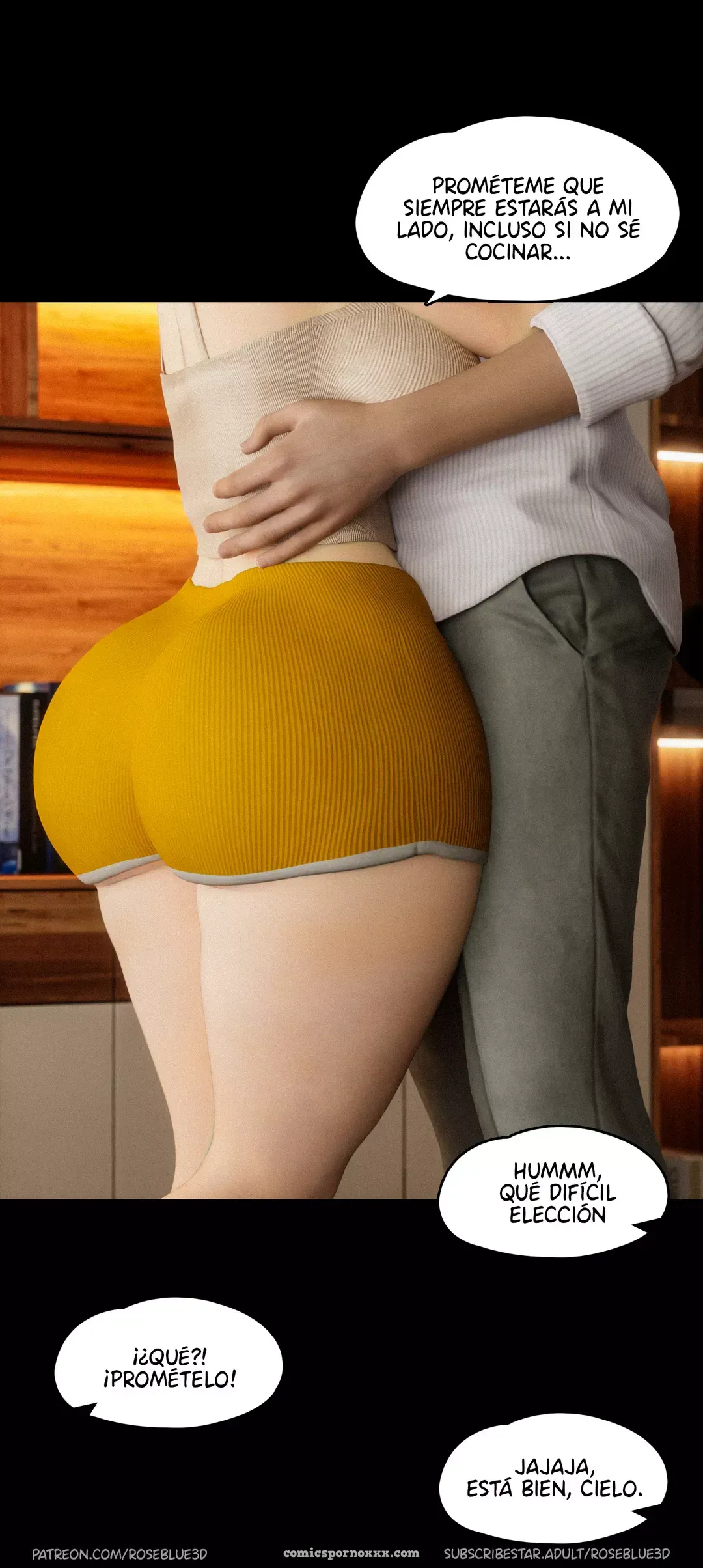 My Neighbor’s Widow #21 – Roseblue3d - Página 11