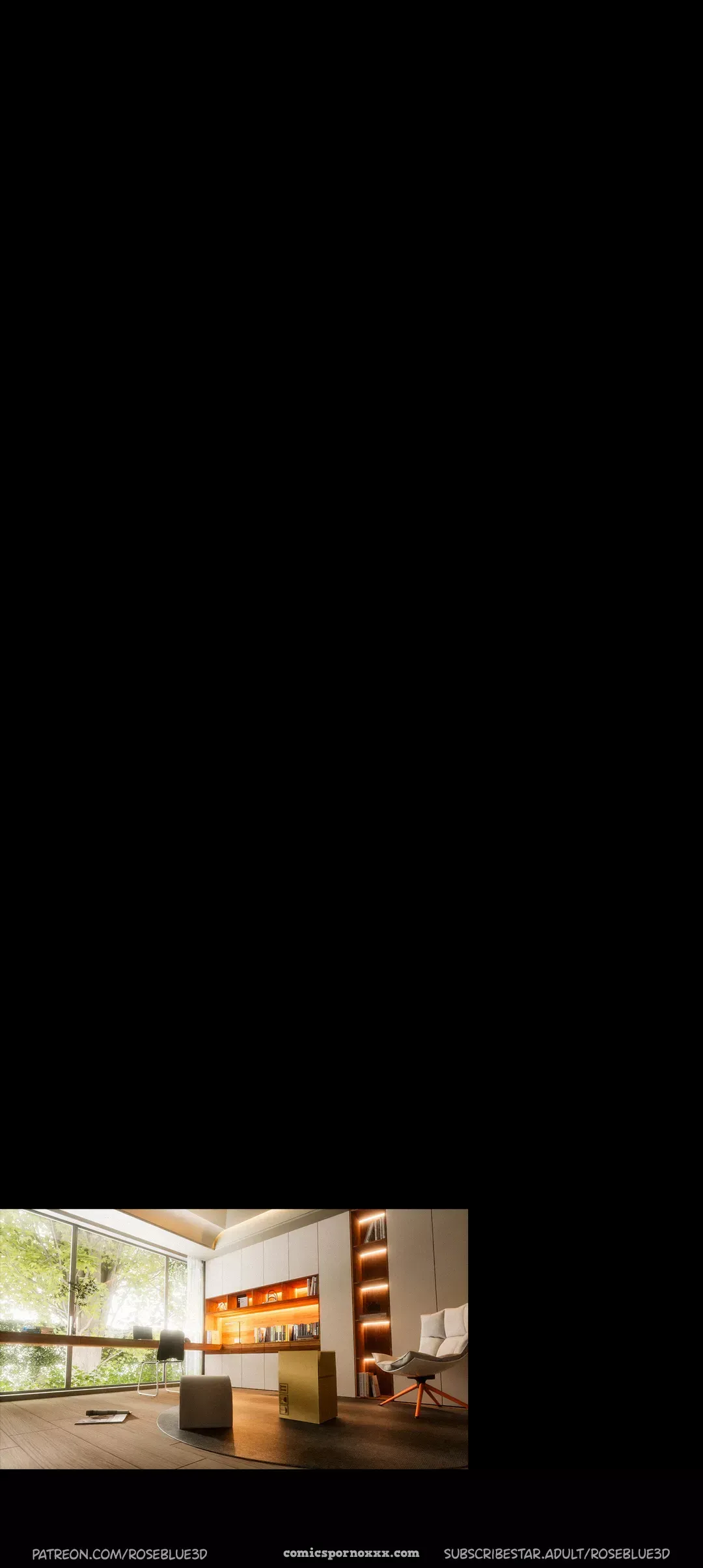 My Neighbor’s Widow #21 – Roseblue3d - Página 3