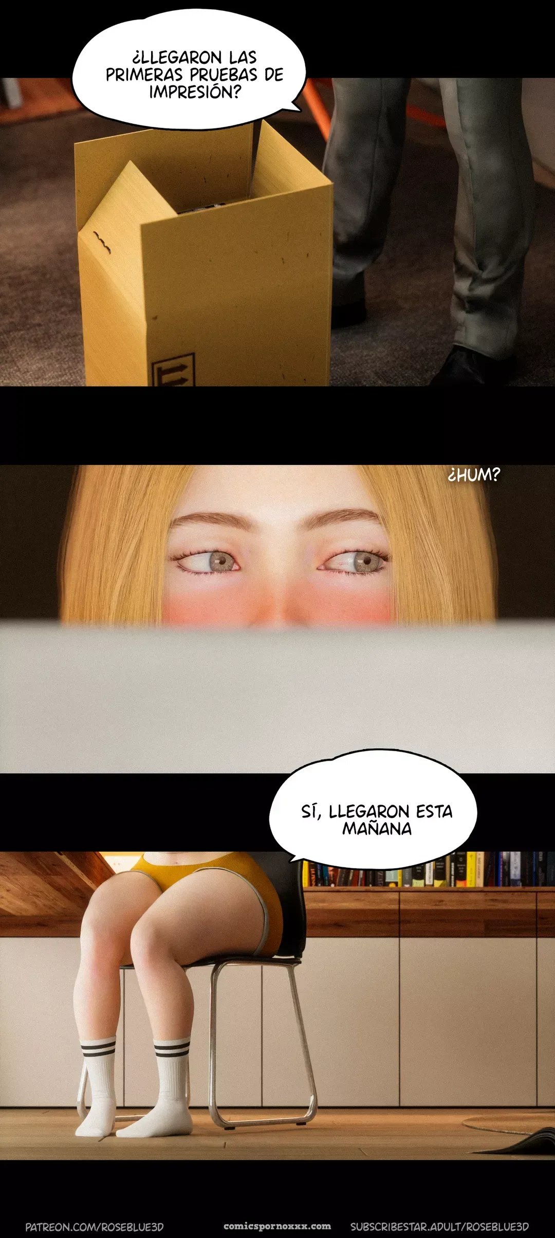 My Neighbor’s Widow #21 – Roseblue3d - Página 5