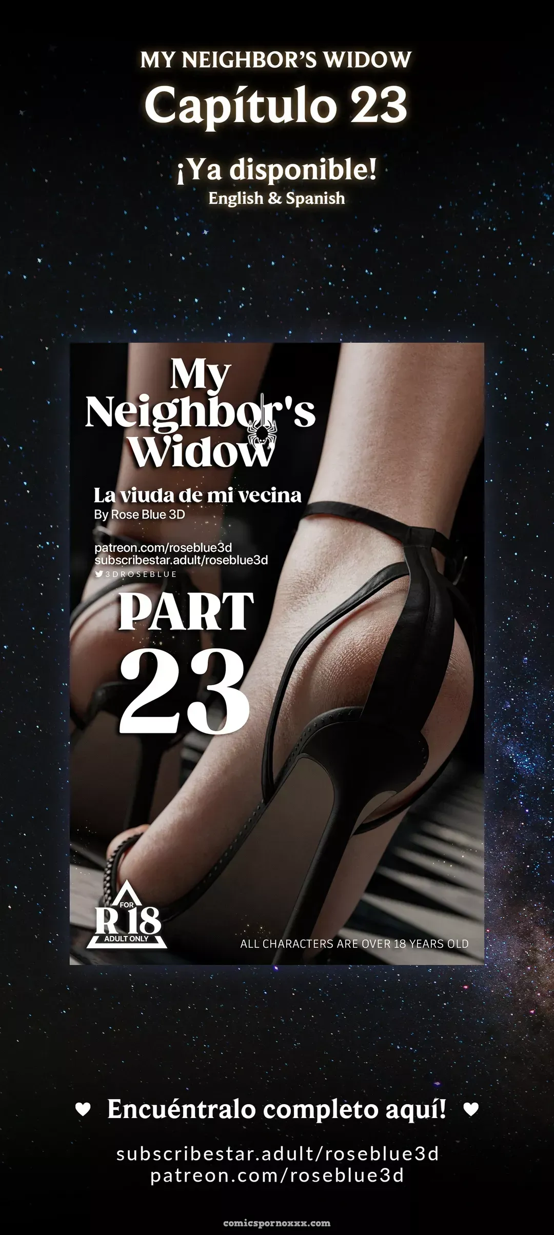 My Neighbor’s Widow #22 – Roseblue3d - Página 101