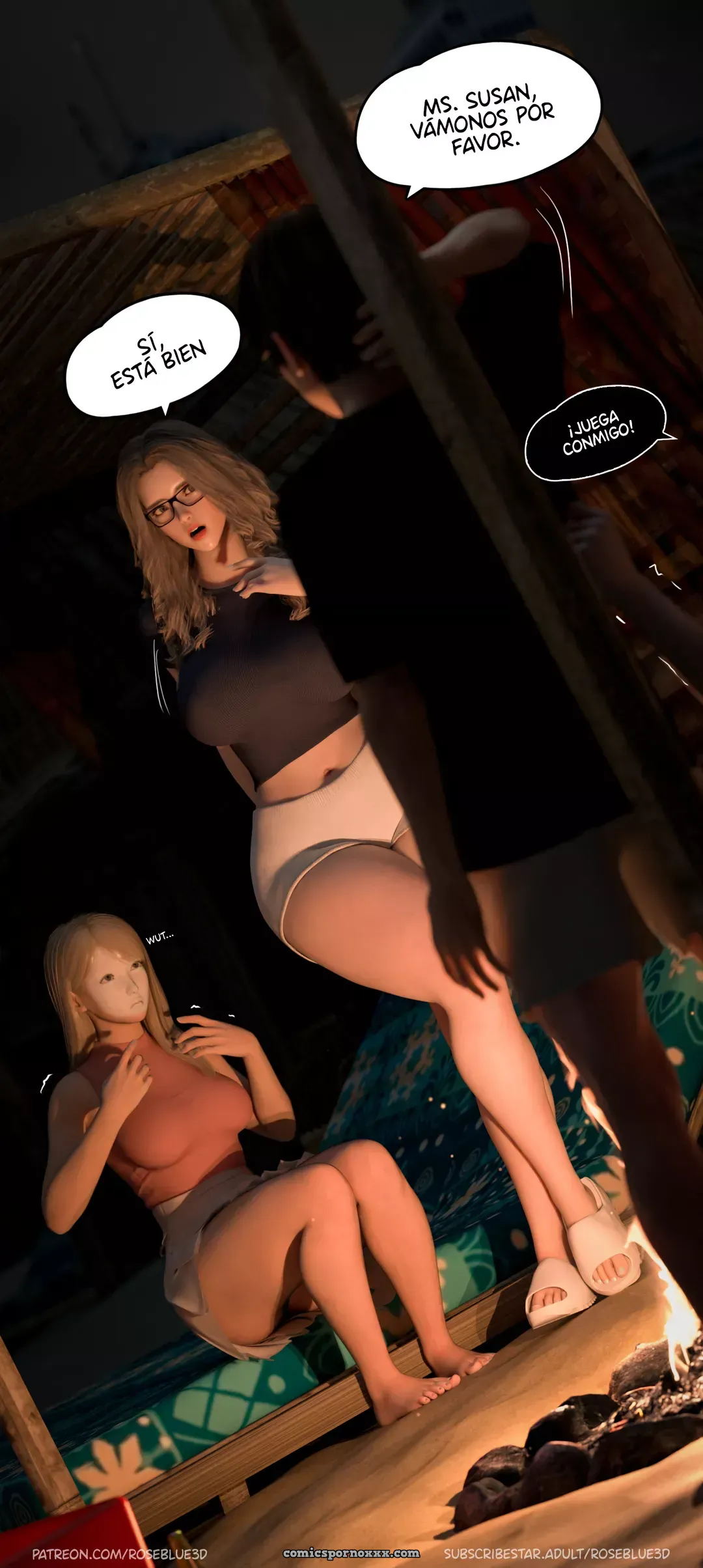 My Neighbor’s Widow #22 – Roseblue3d - Página 78