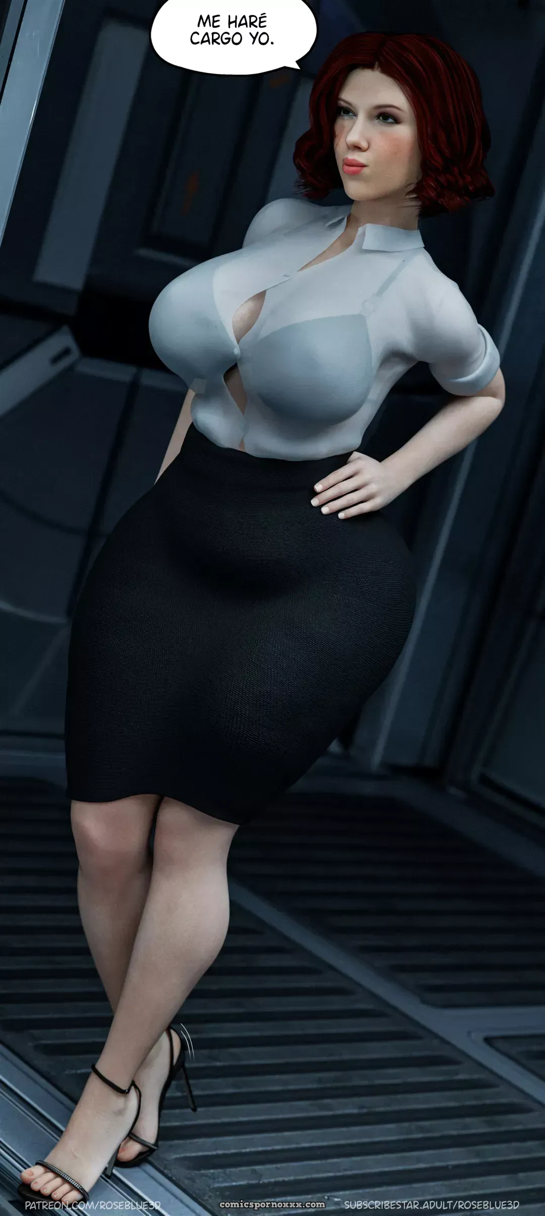 My Neighbor’s Widow #23 – Roseblue3d - Página 13