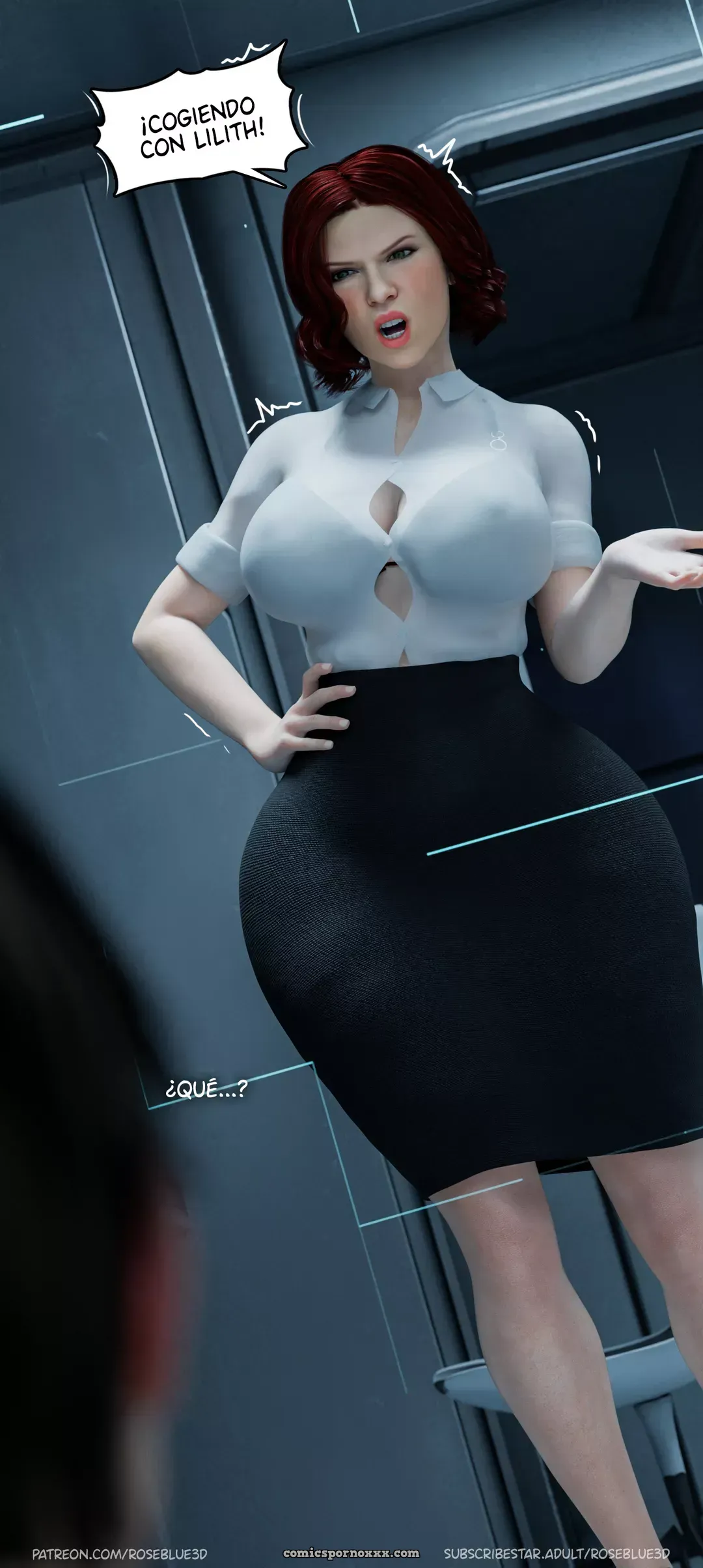 My Neighbor’s Widow #23 – Roseblue3d - Página 25