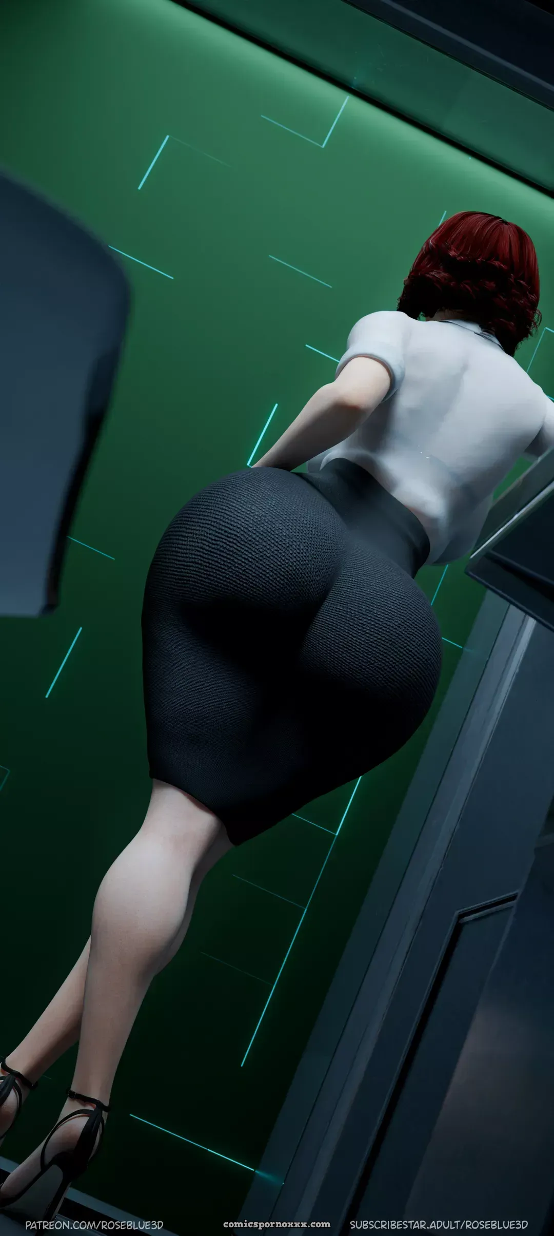 My Neighbor’s Widow #23 – Roseblue3d - Página 42