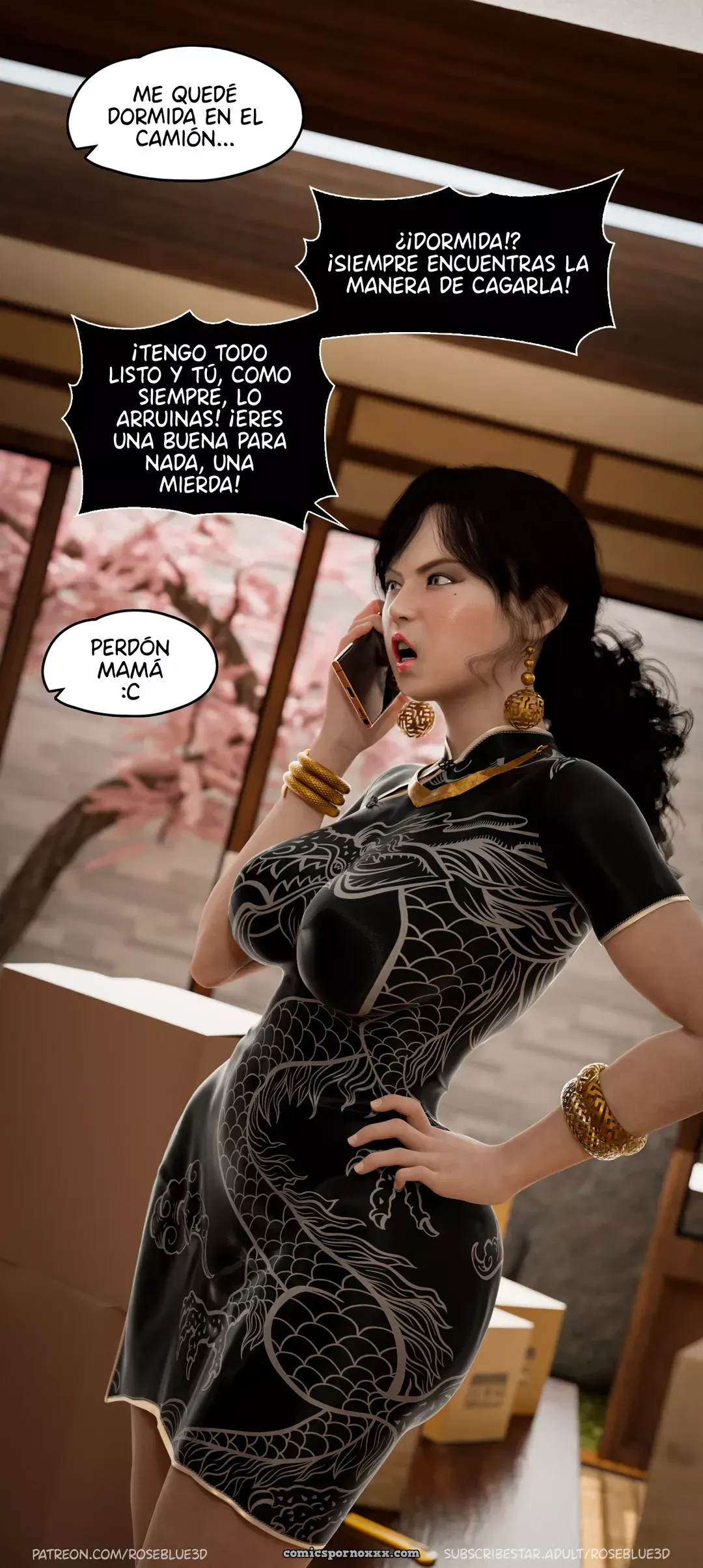 My Neighbor’s Widow #25 – Roseblue3d - Página 6