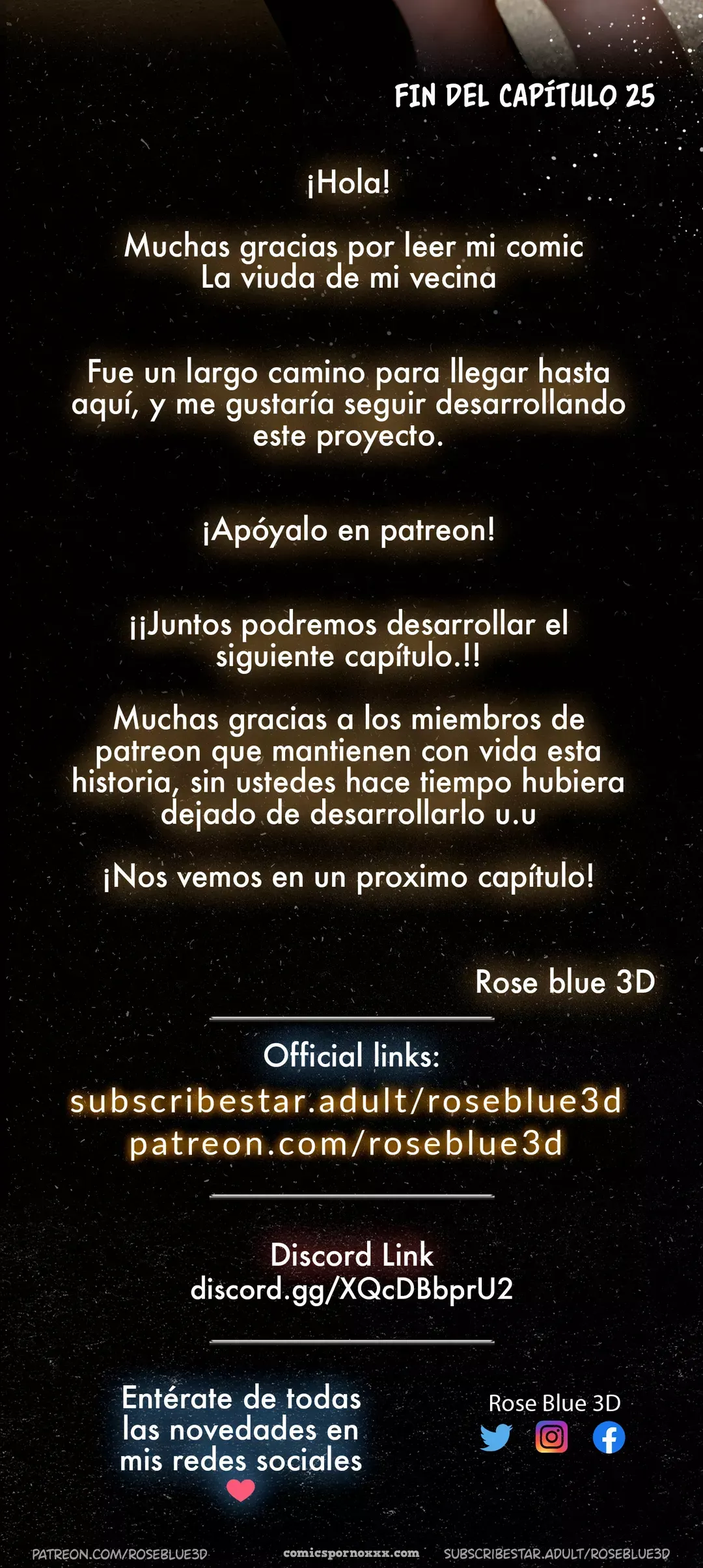 My Neighbor’s Widow #25 – Roseblue3d - Página 89