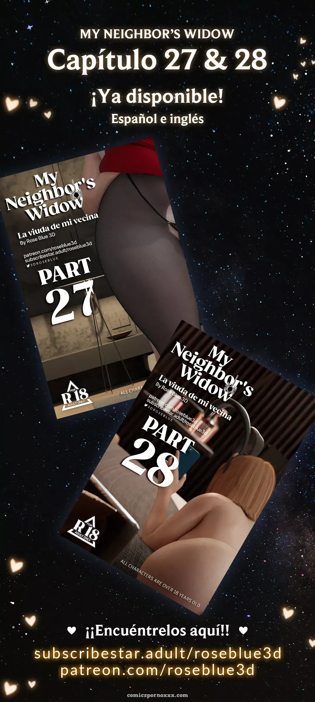 My Neighbor’s Widow #26 – Roseblue3d - Página 104