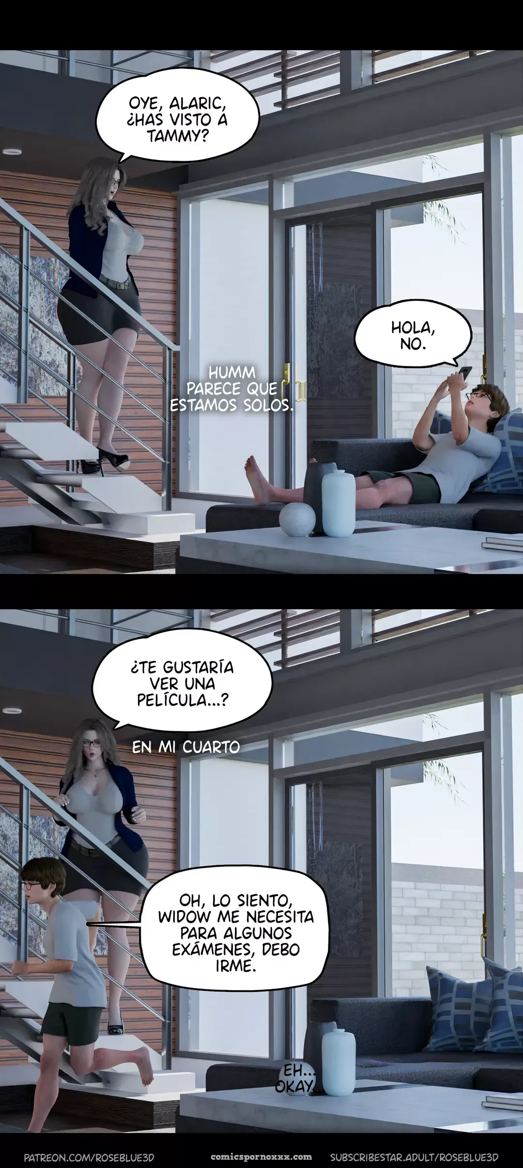 My Neighbor’s Widow #26 – Roseblue3d - Página 36