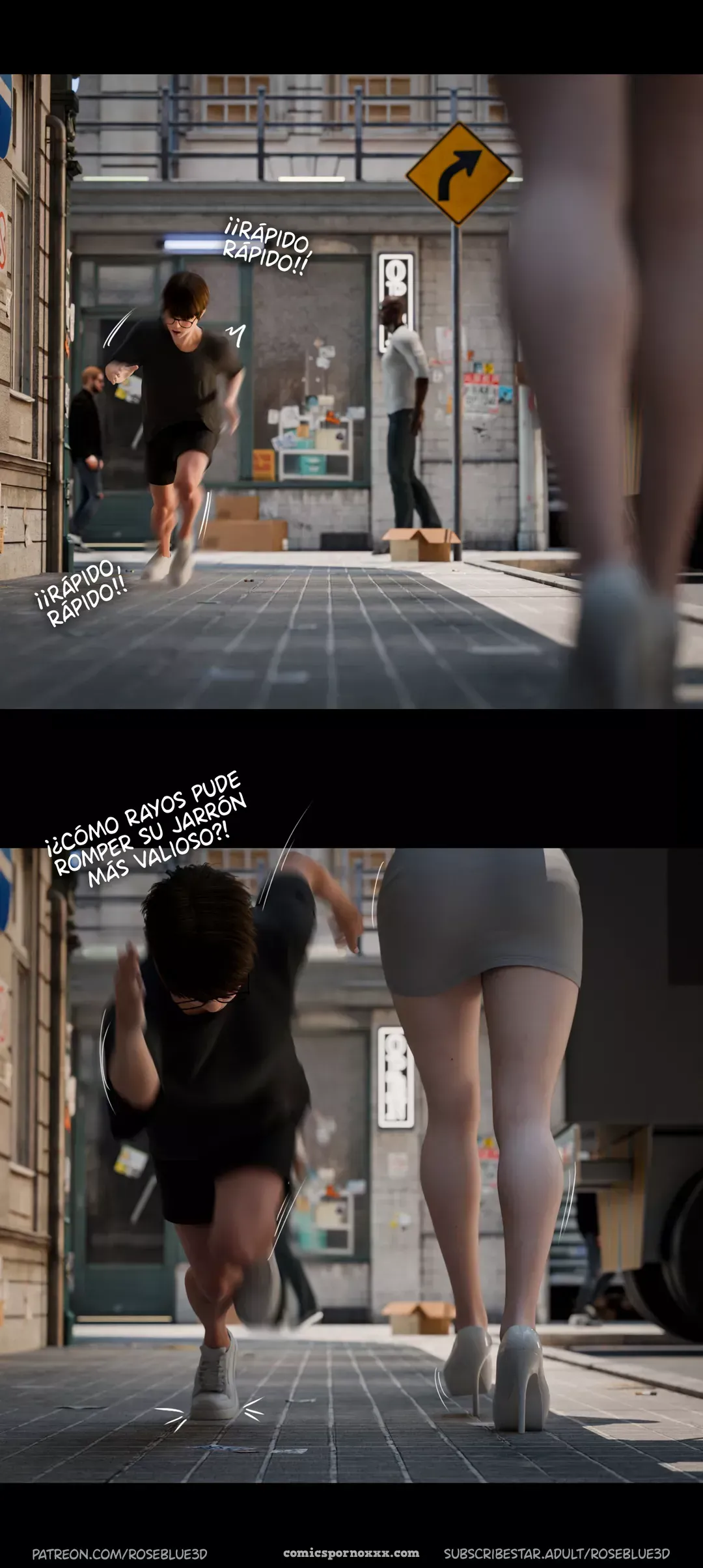 My Neighbor’s Widow #26 – Roseblue3d - Página 59