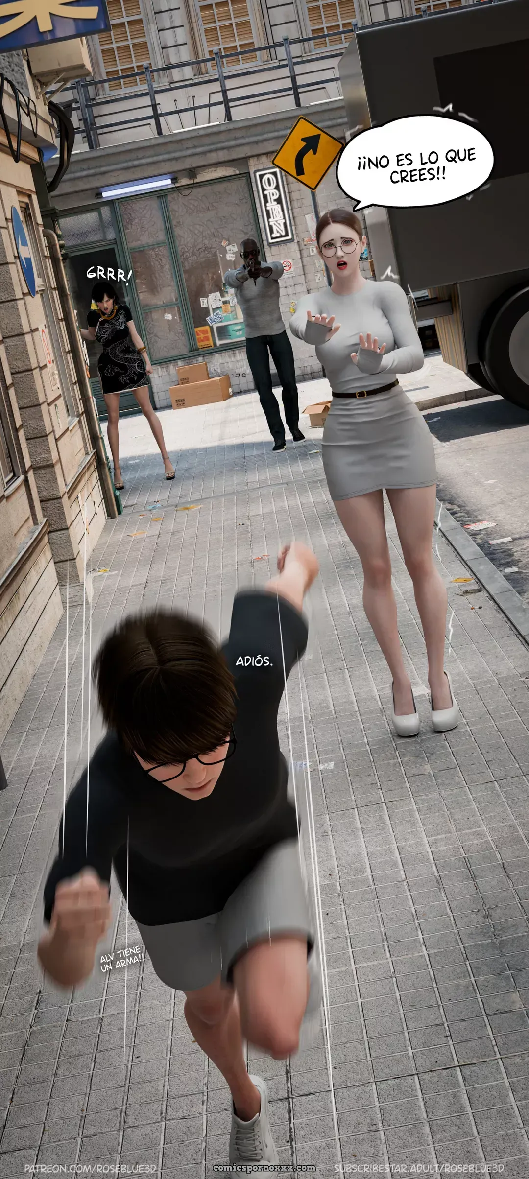 My Neighbor’s Widow #26 – Roseblue3d - Página 78